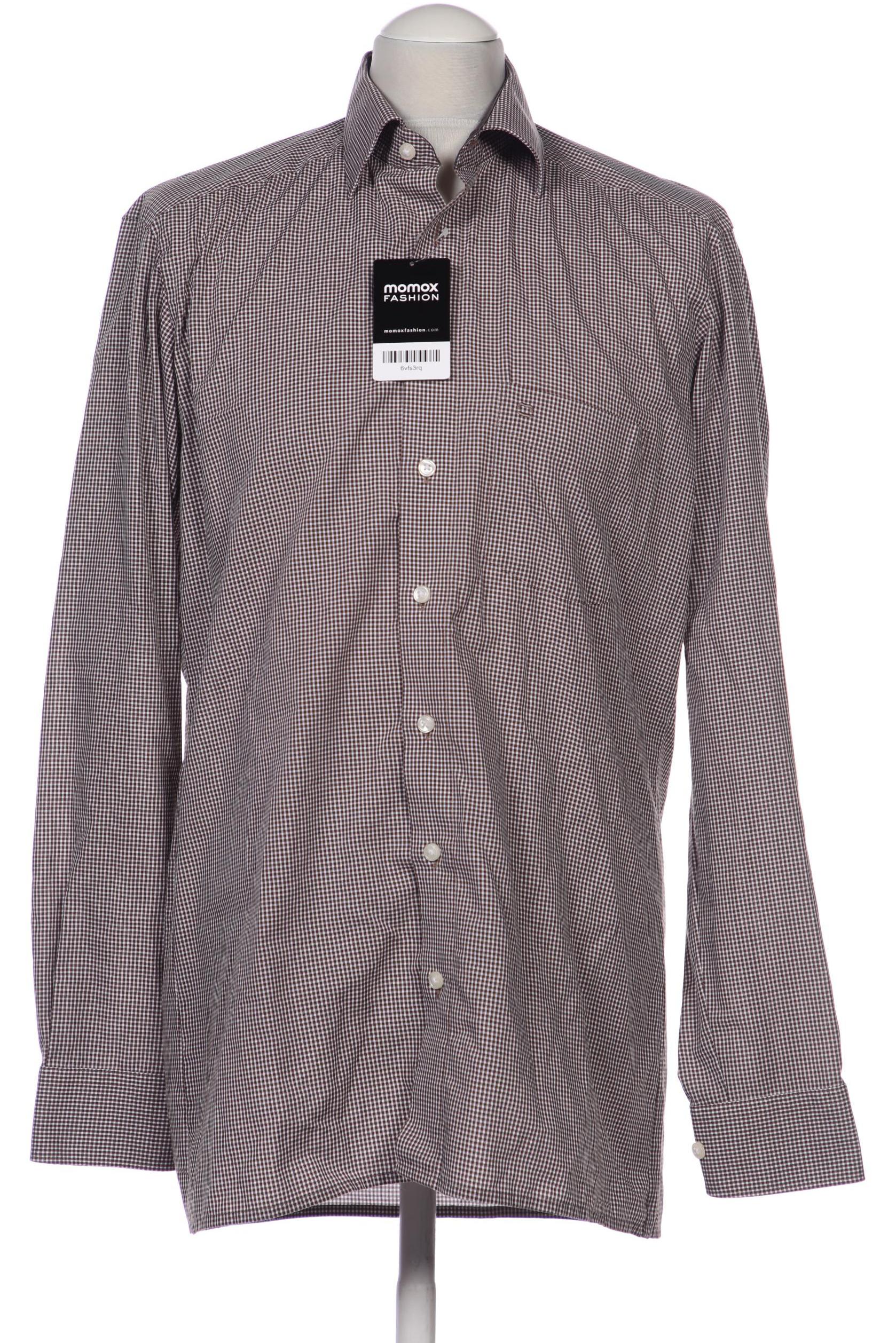 

Olymp Herren Hemd, braun, Gr. 50