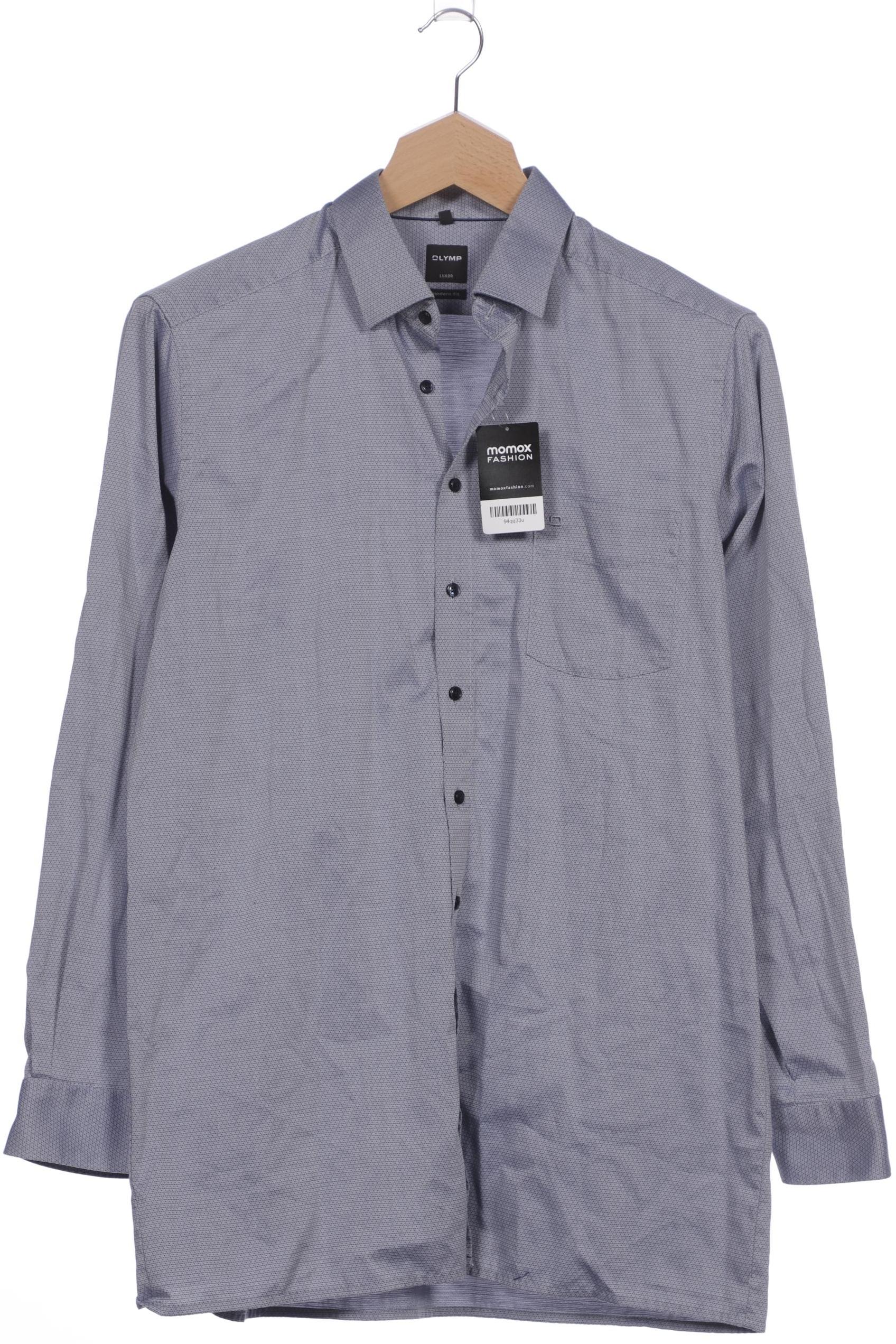 

Olymp Herren Hemd, marineblau, Gr. 56