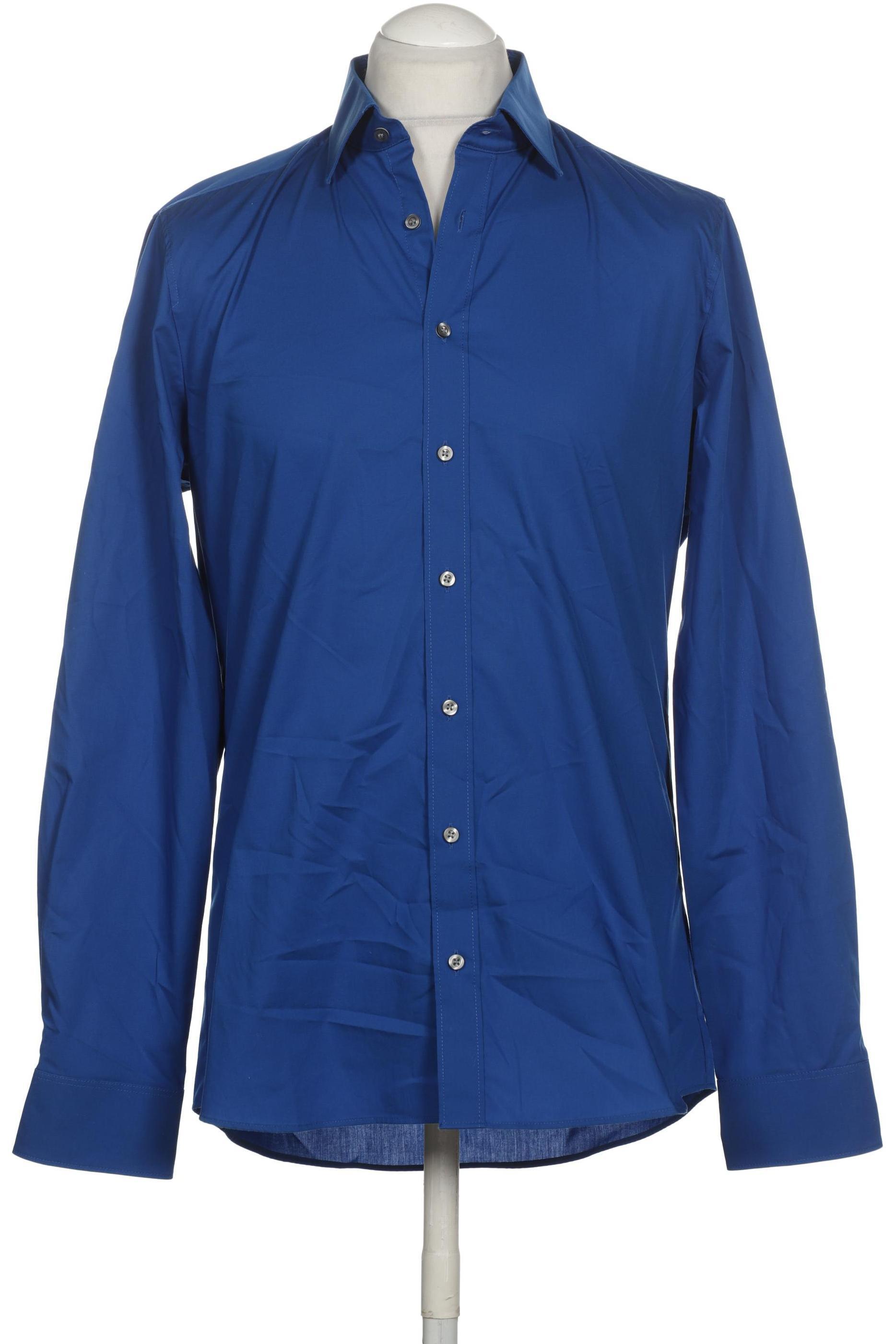 Thumbnail - Olymp Herren Hemd, blau, Gr.