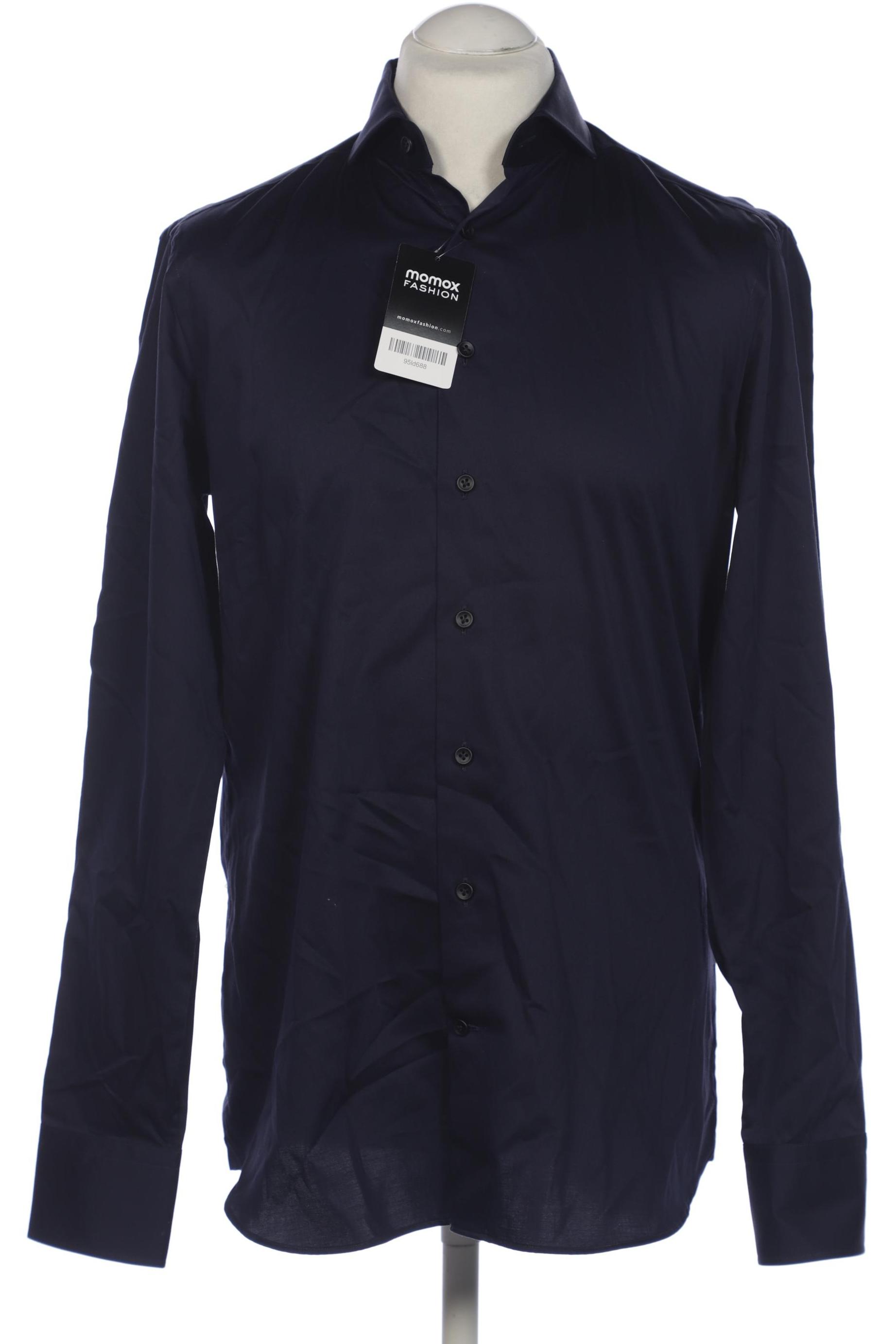 

Olymp Herren Hemd, marineblau, Gr. 50
