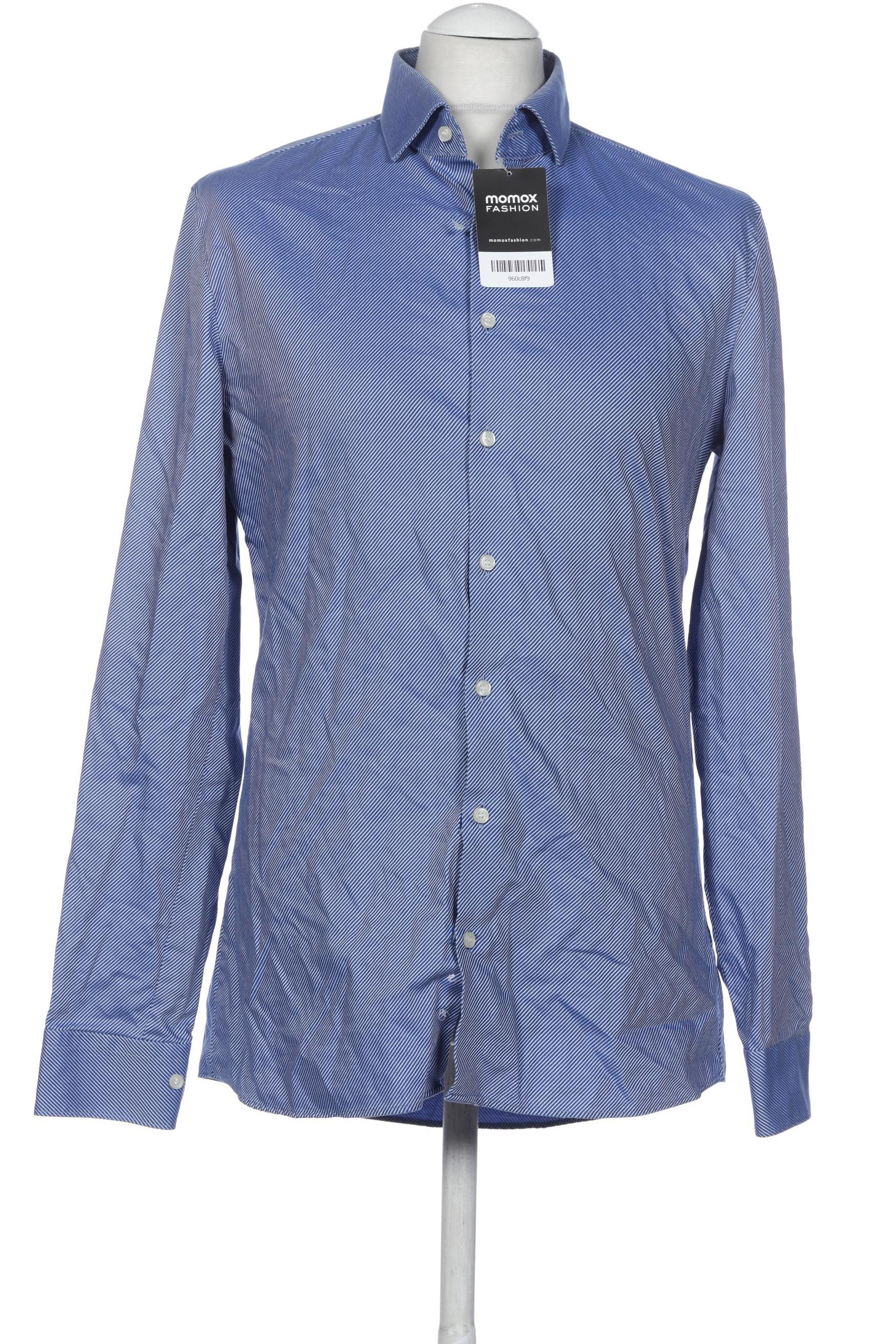 

Olymp Herren Hemd, blau, Gr. 50
