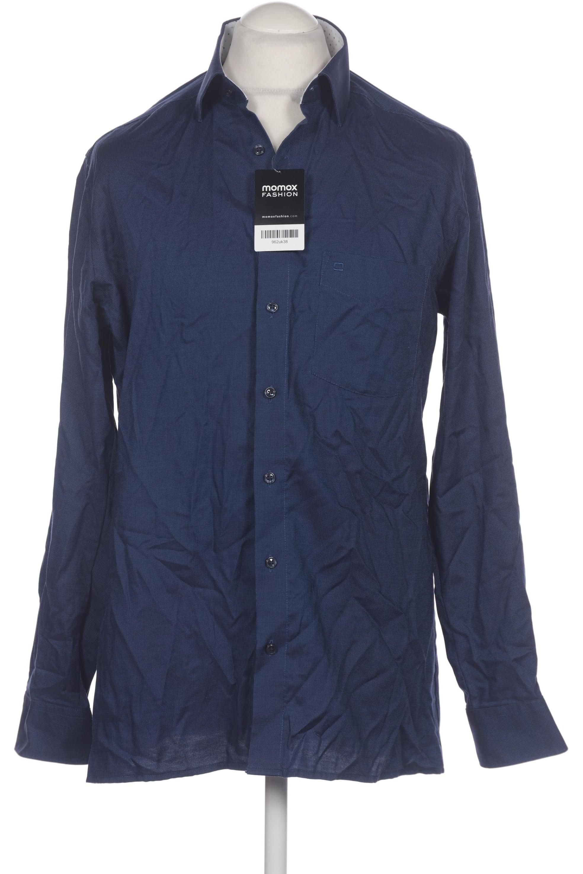 

Olymp Herren Hemd, marineblau, Gr. 52