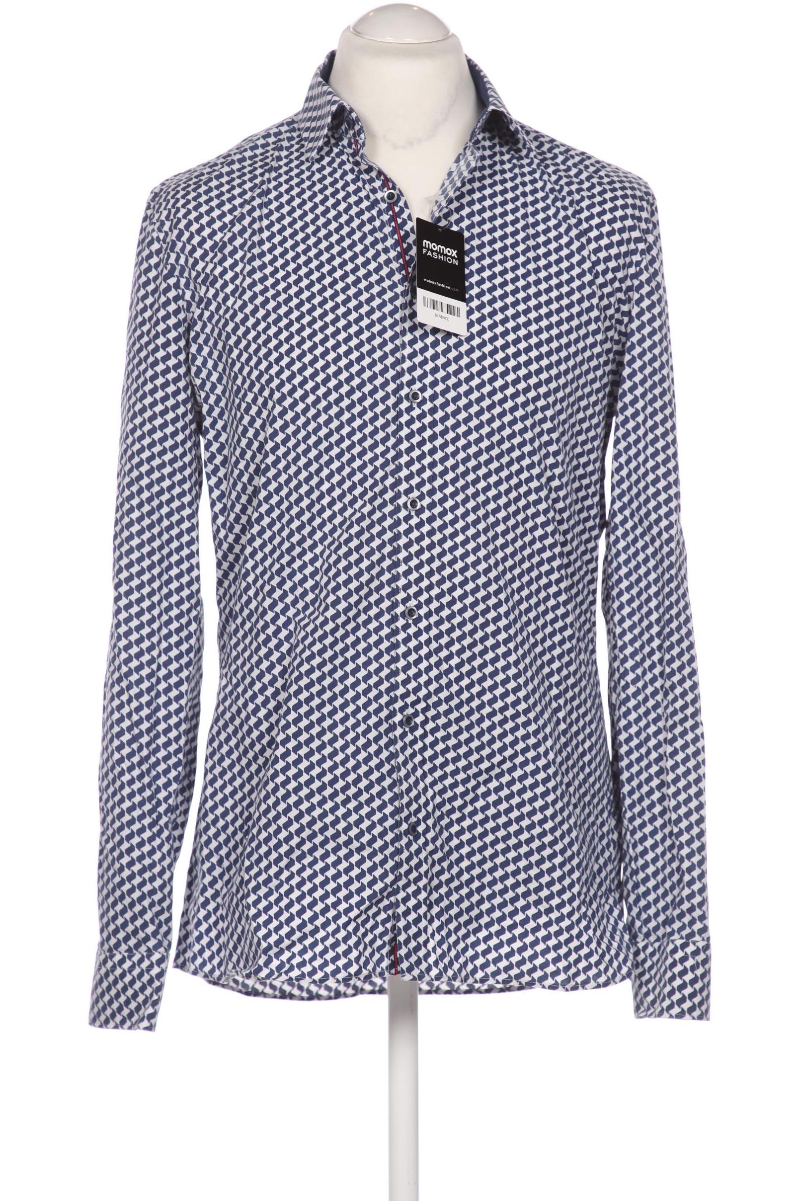 Thumbnail - Olymp Herren Hemd, blau, Gr. 52