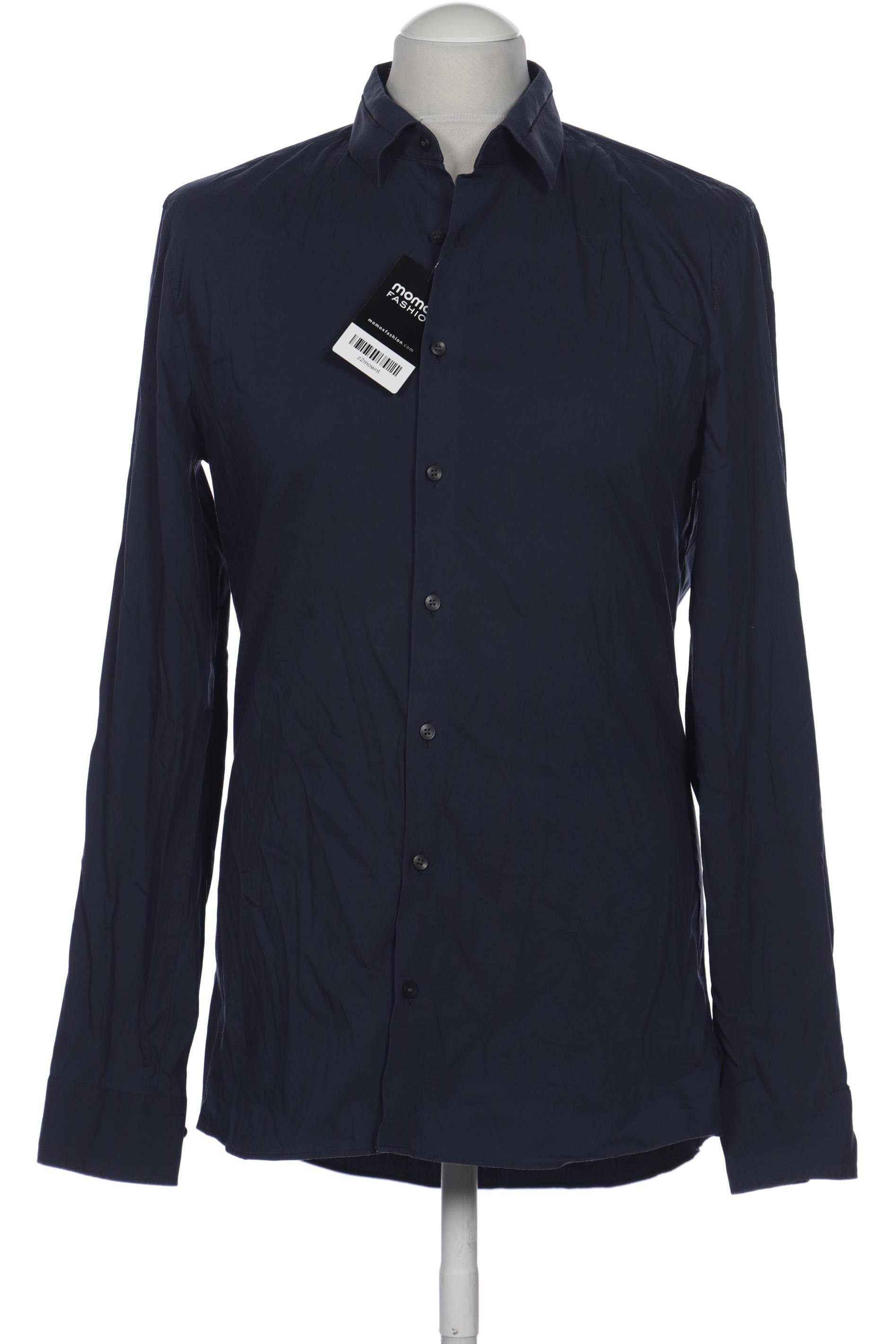 

Olymp Herren Hemd, marineblau, Gr. 50
