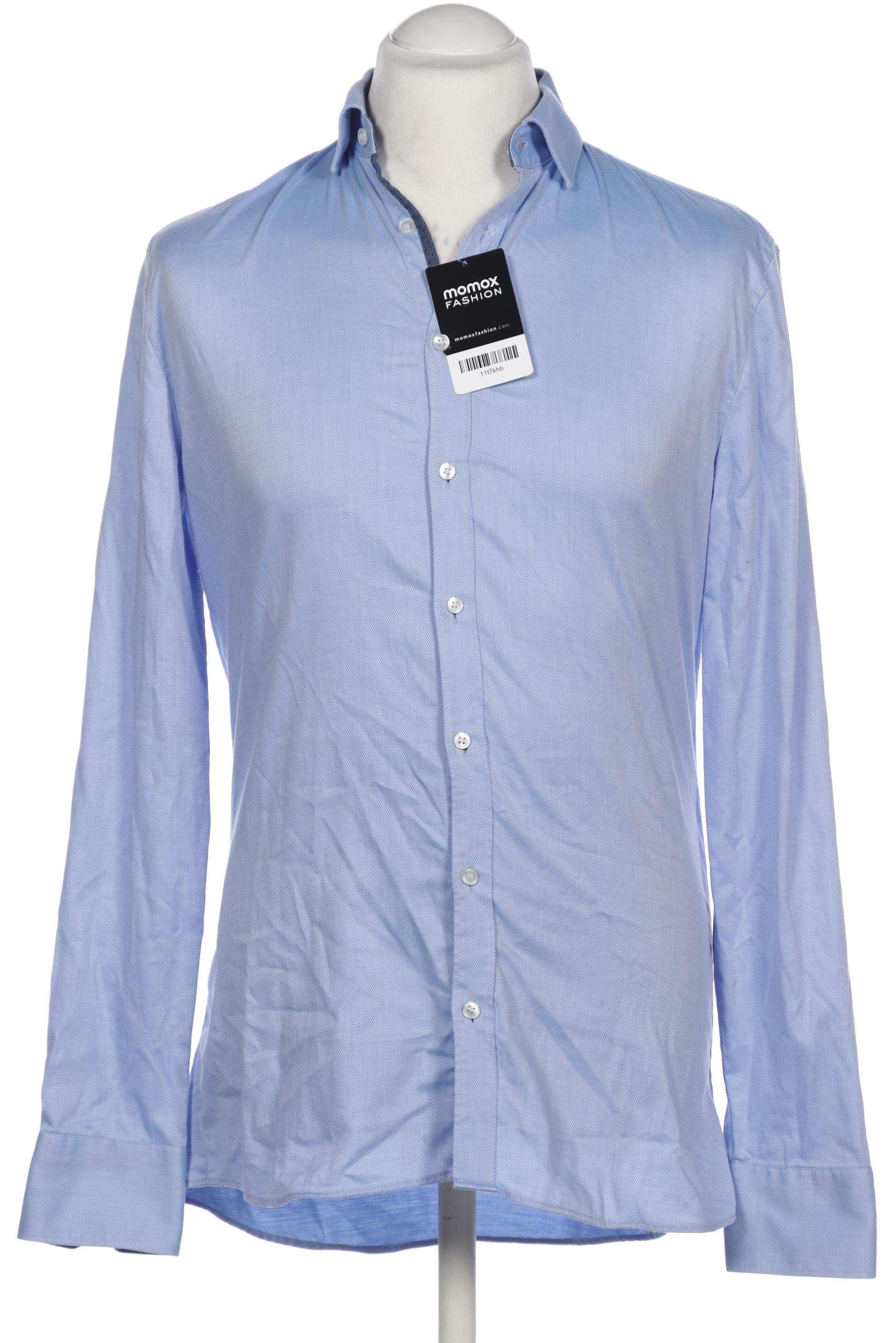 Thumbnail - Olymp Herren Hemd, blau, Gr. 48