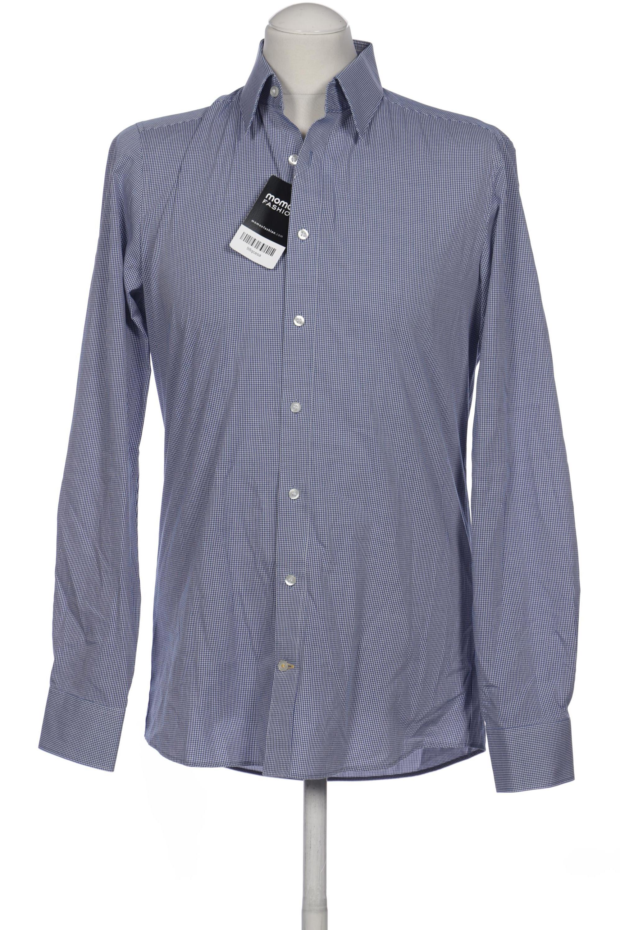 

Olymp Herren Hemd, blau