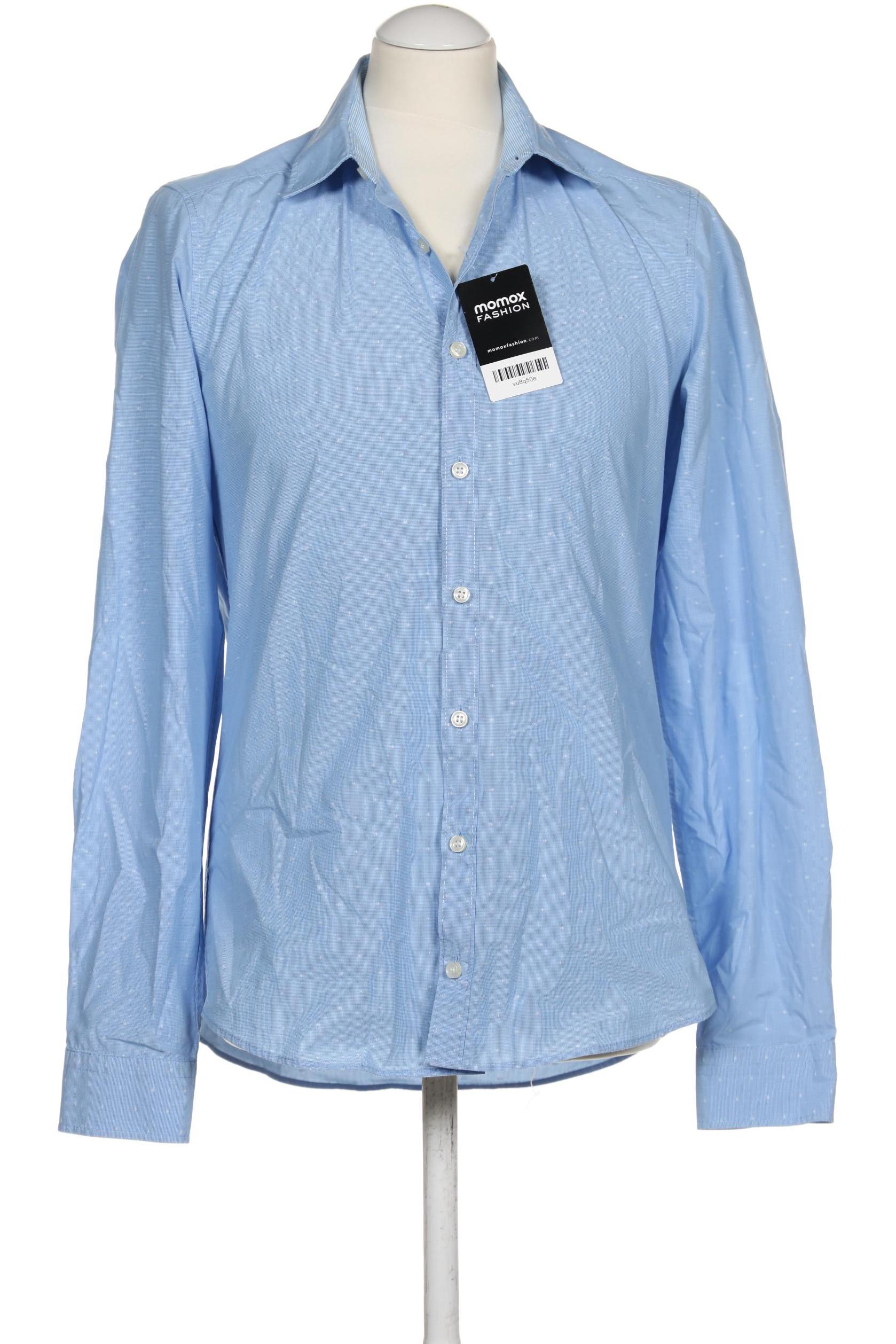 

Olymp Herren Hemd, blau