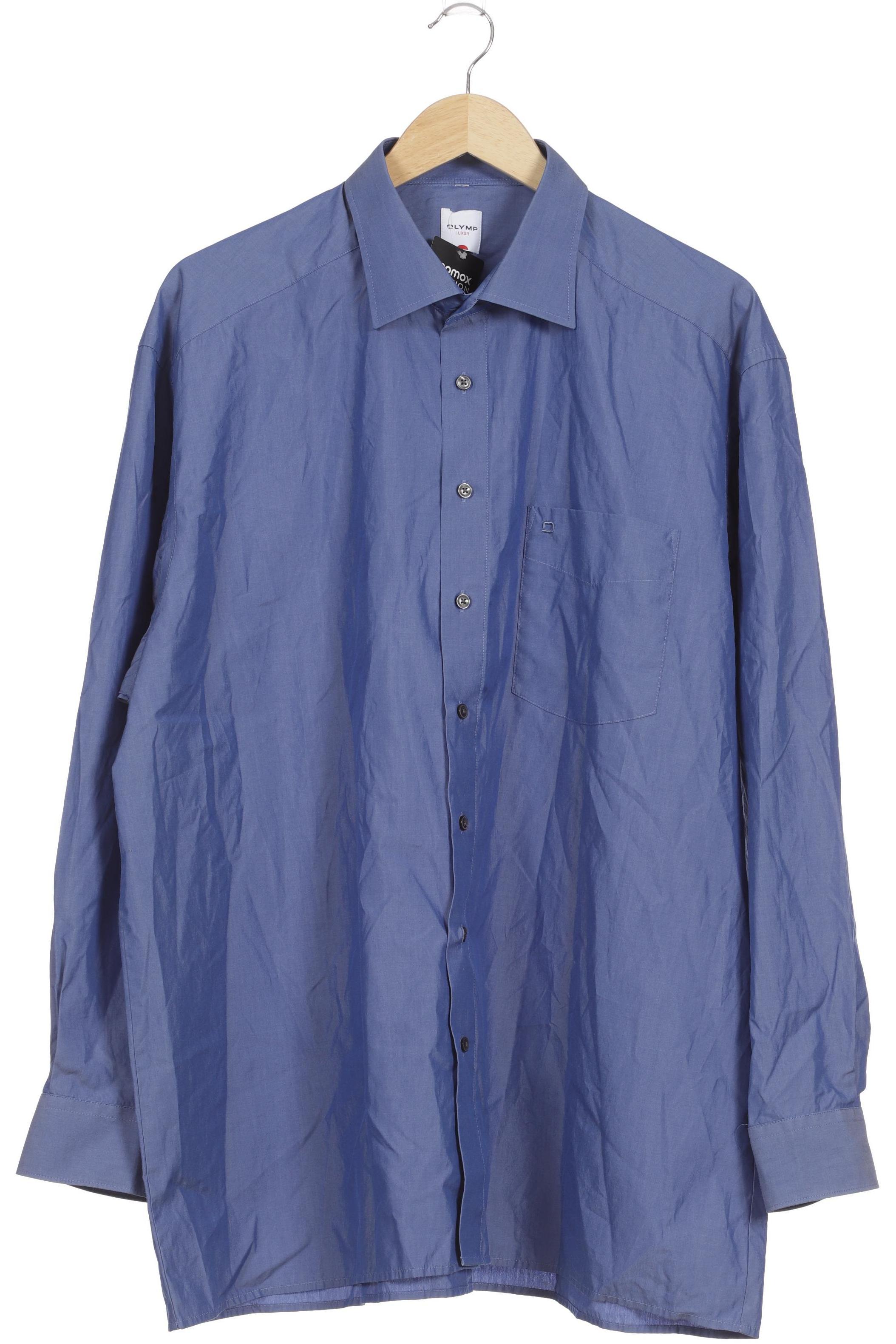 Thumbnail - Olymp Herren Hemd, blau, Gr.