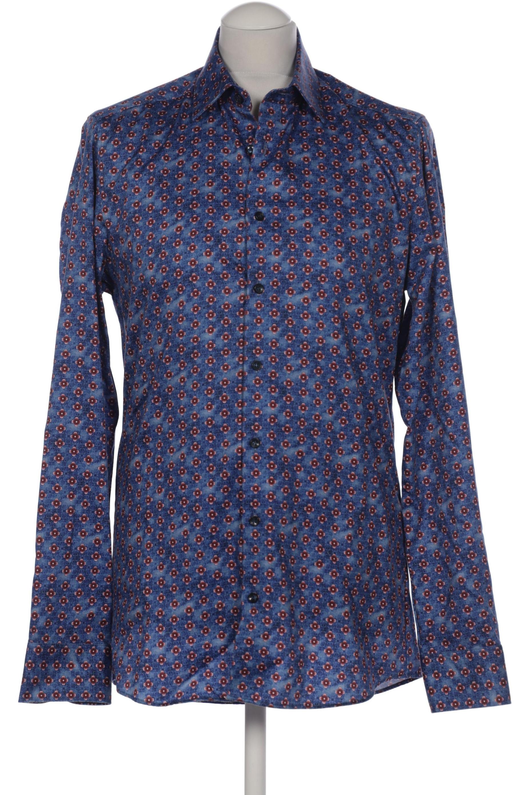 

Olymp Herren Hemd, marineblau, Gr. 50