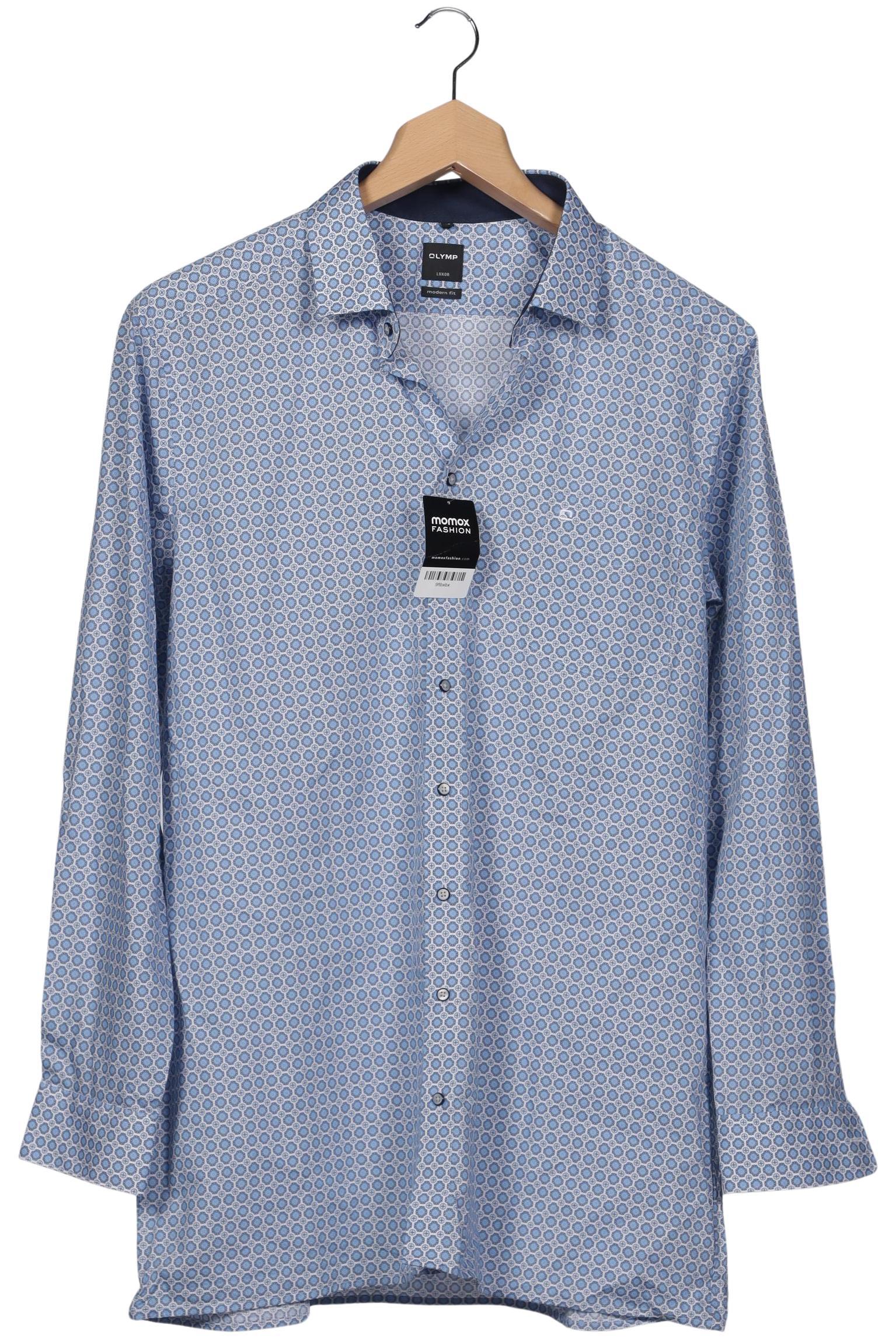 

Olymp Herren Hemd, blau, Gr. 58
