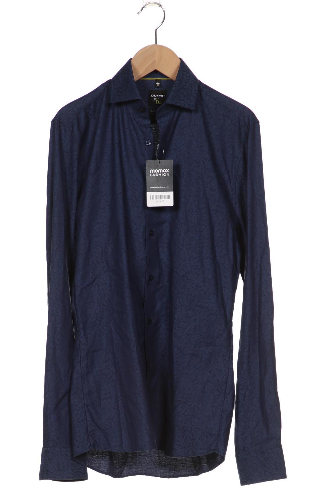 

Olymp Herren Hemd, marineblau