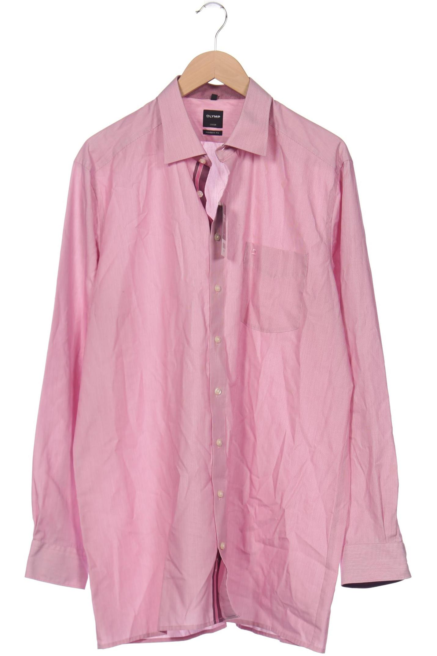 

Olymp Herren Hemd, pink, Gr. 56