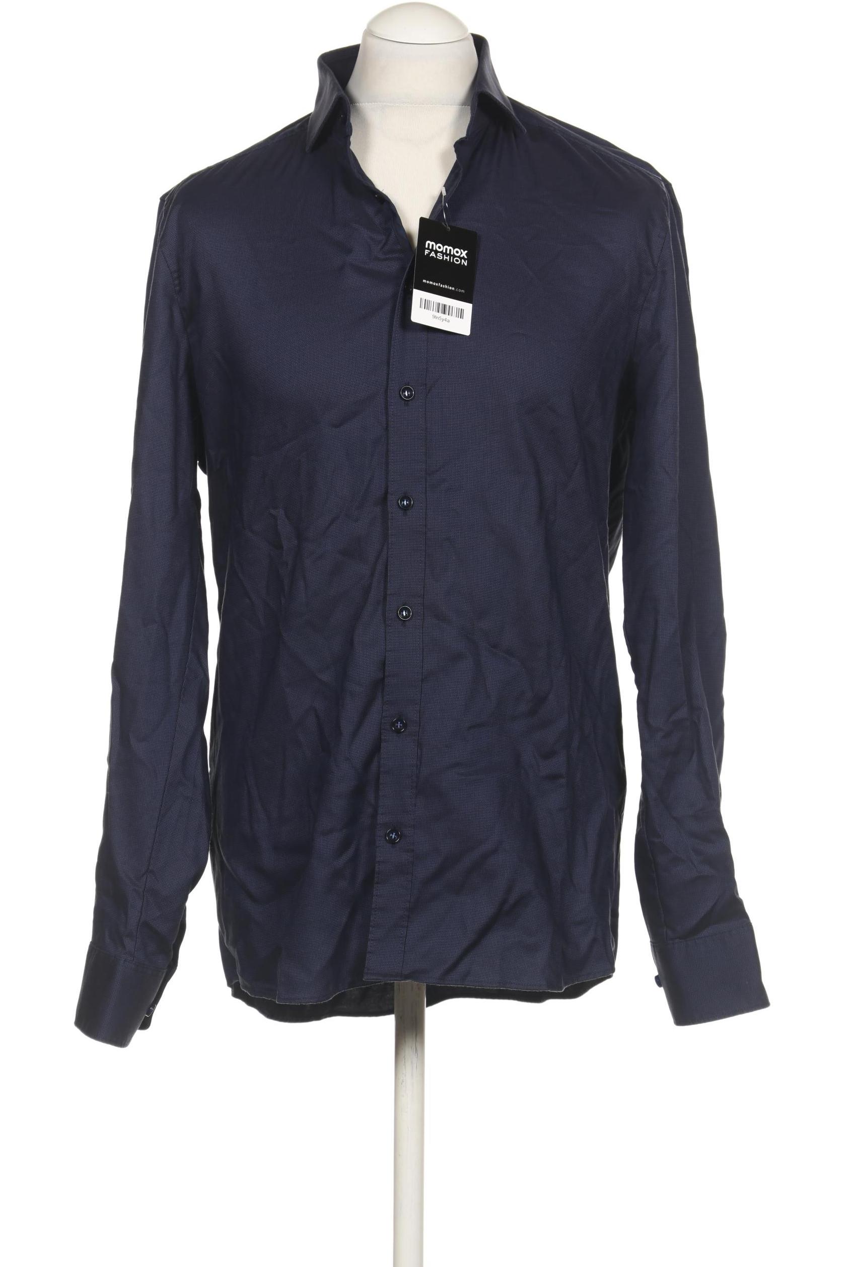 

Olymp Herren Hemd, marineblau, Gr. 52
