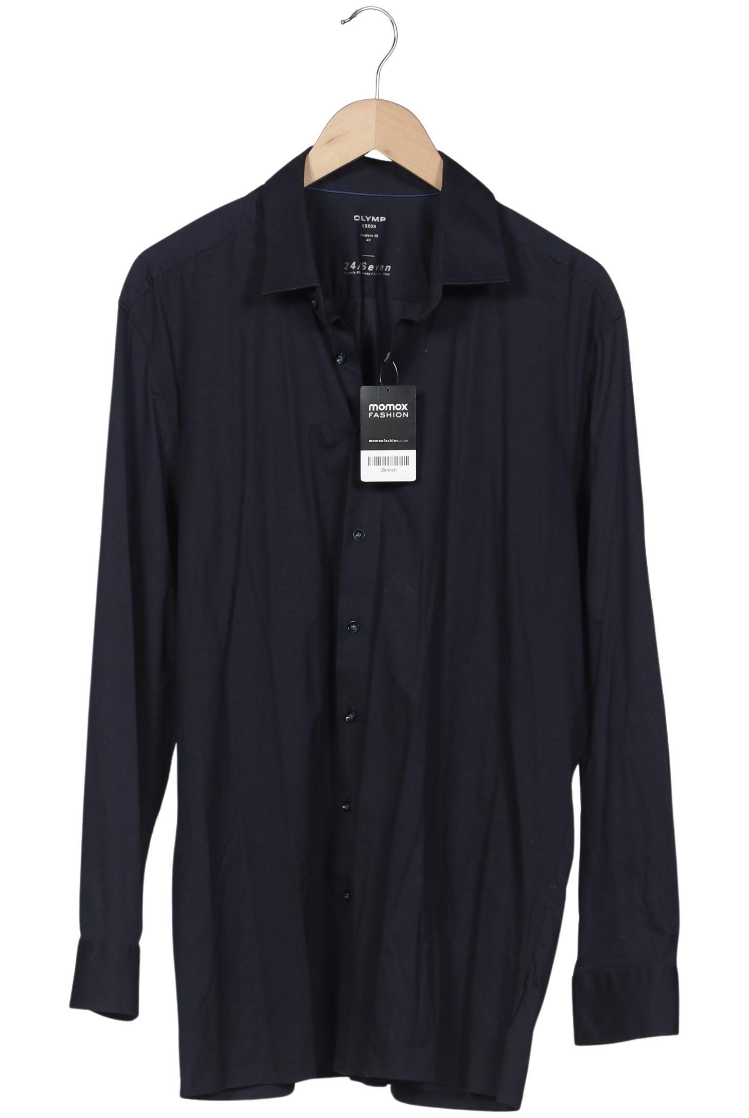 

Olymp Herren Hemd, marineblau, Gr. 56