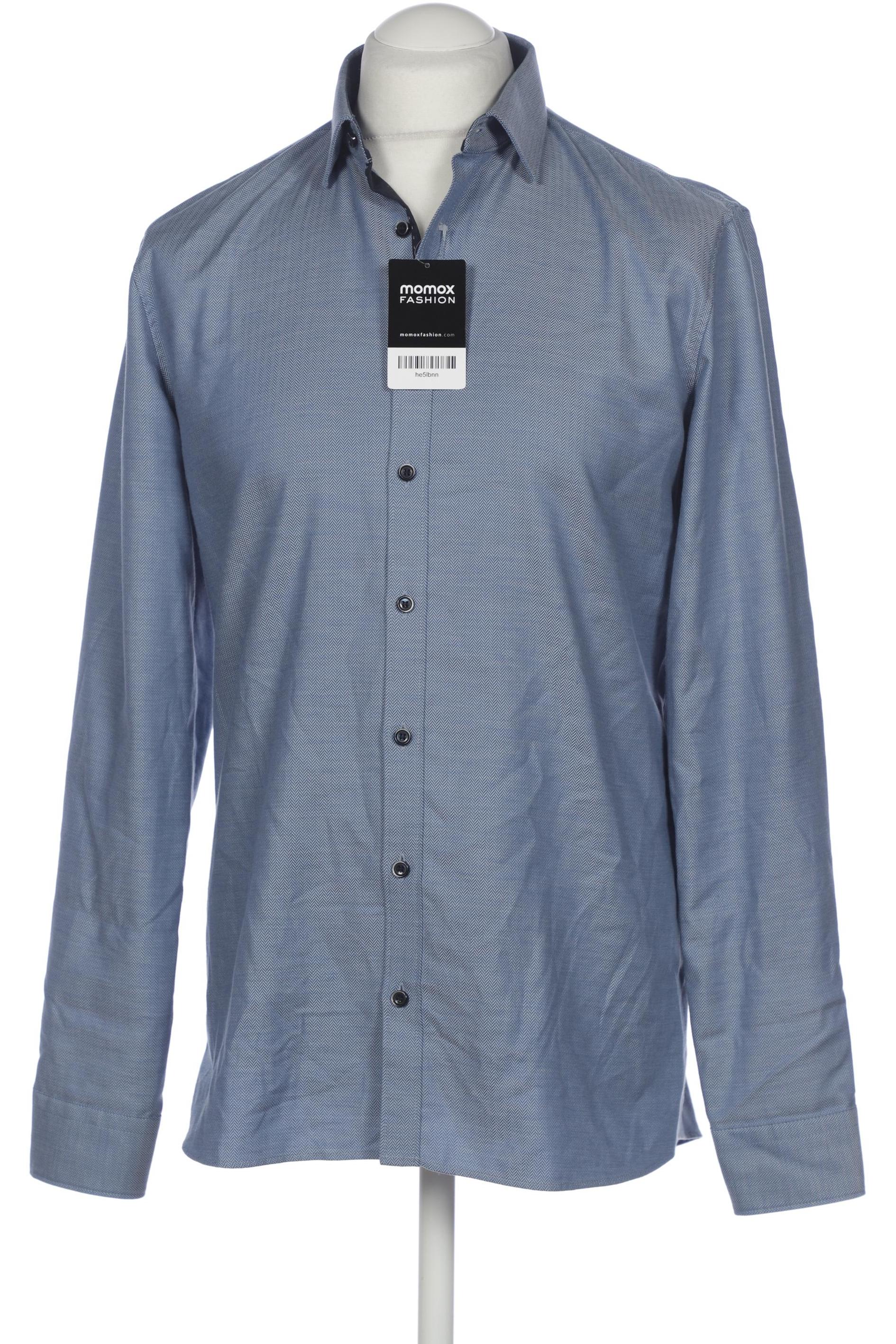 Thumbnail - Olymp Herren Hemd, blau, Gr. 52