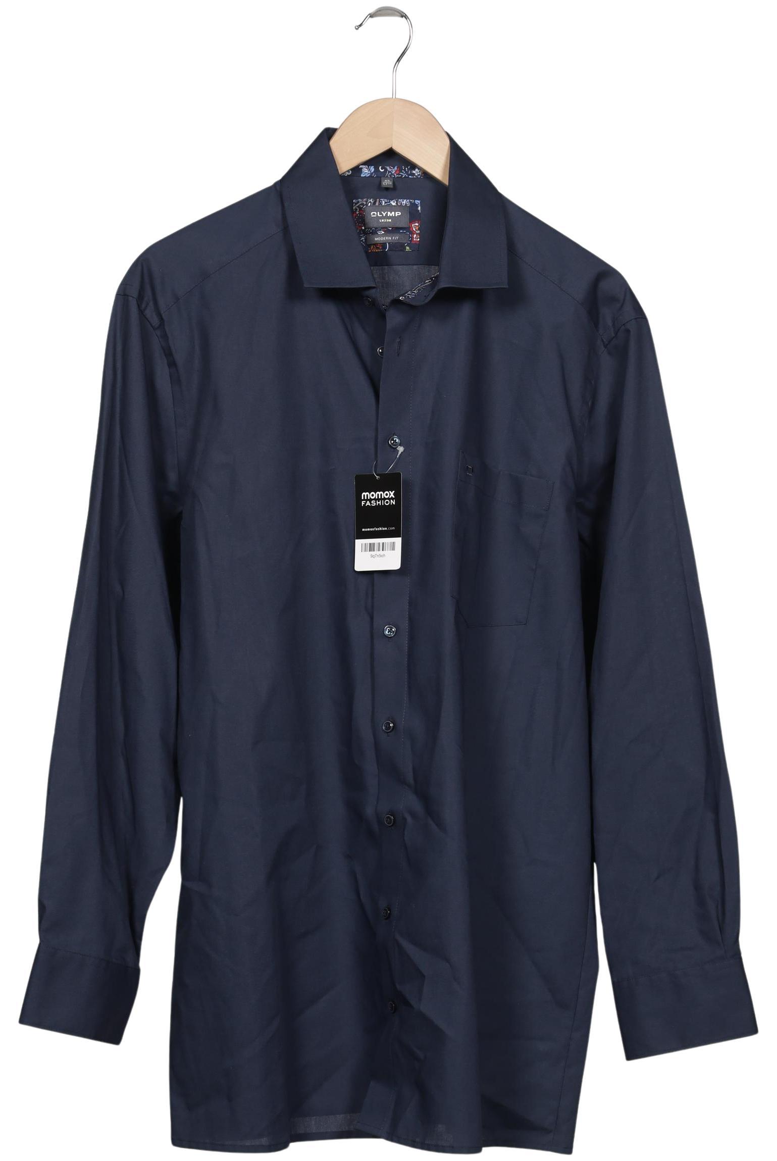 

Olymp Herren Hemd, marineblau, Gr. 56