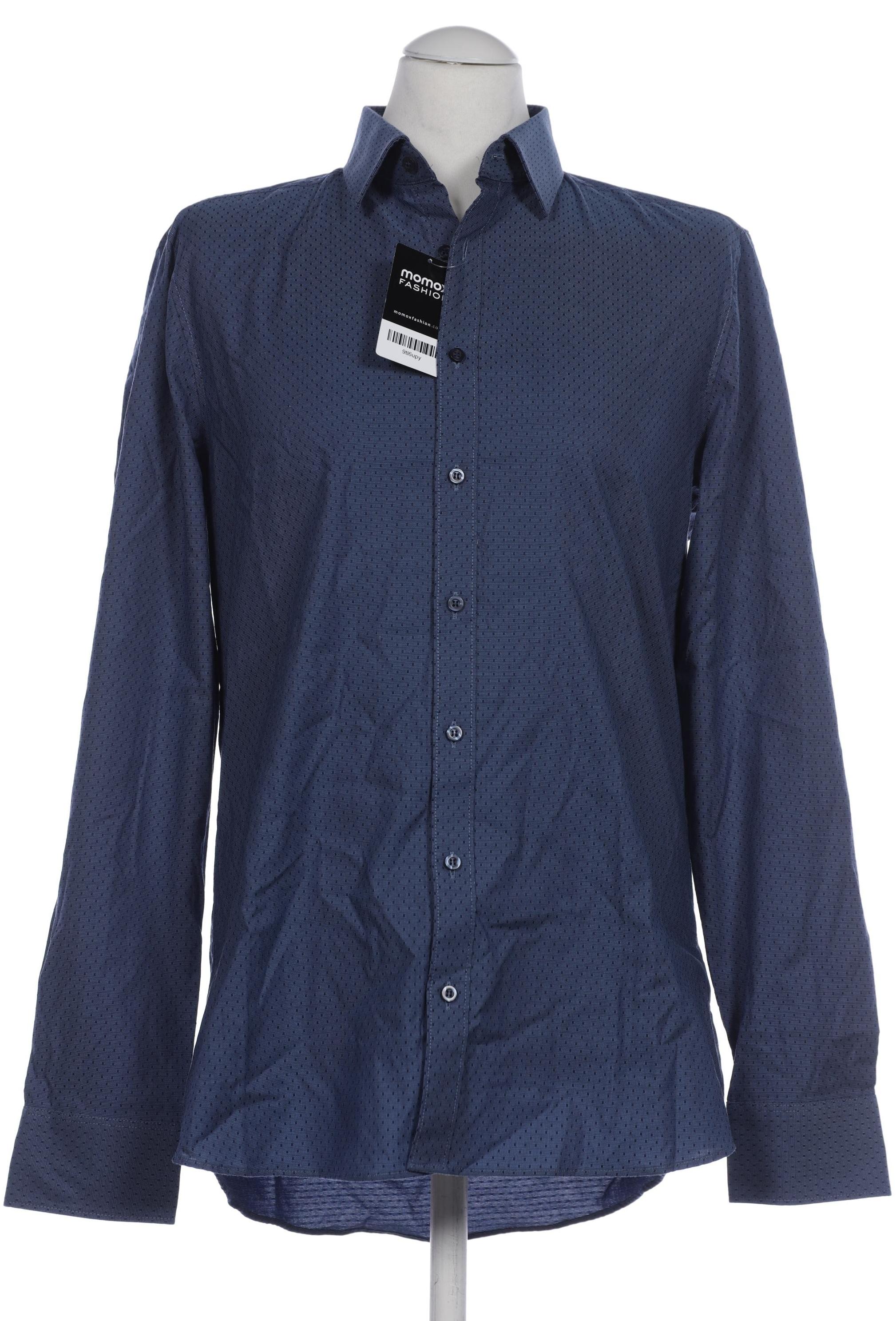 

Olymp Herren Hemd, blau, Gr. 52