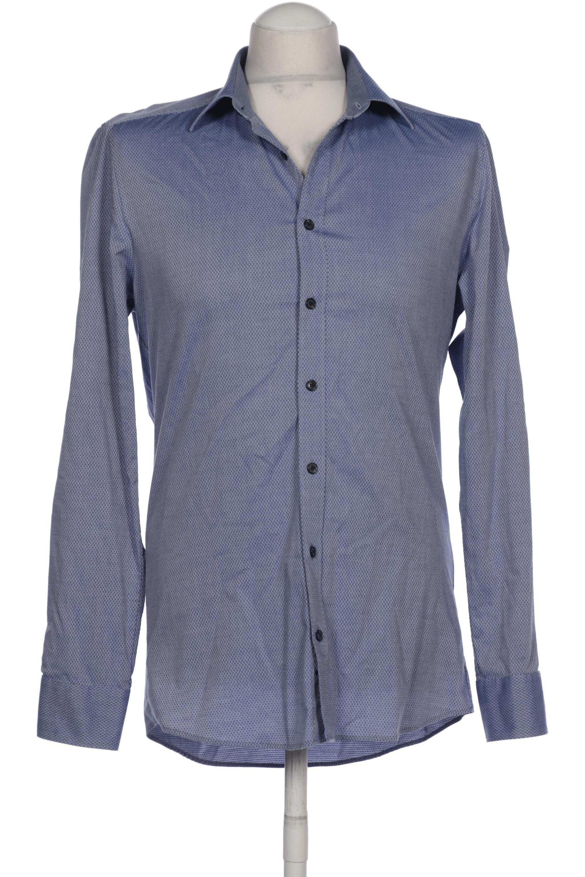 

Olymp Herren Hemd, blau