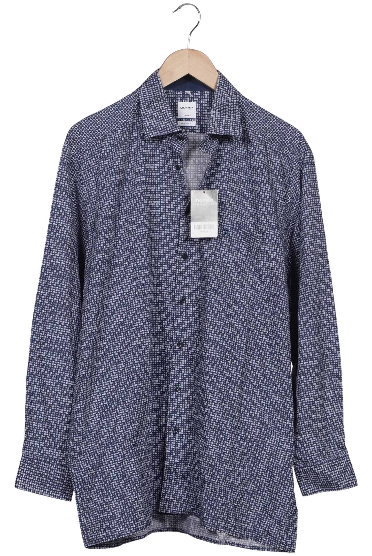 

Olymp Herren Hemd, blau, Gr. 54