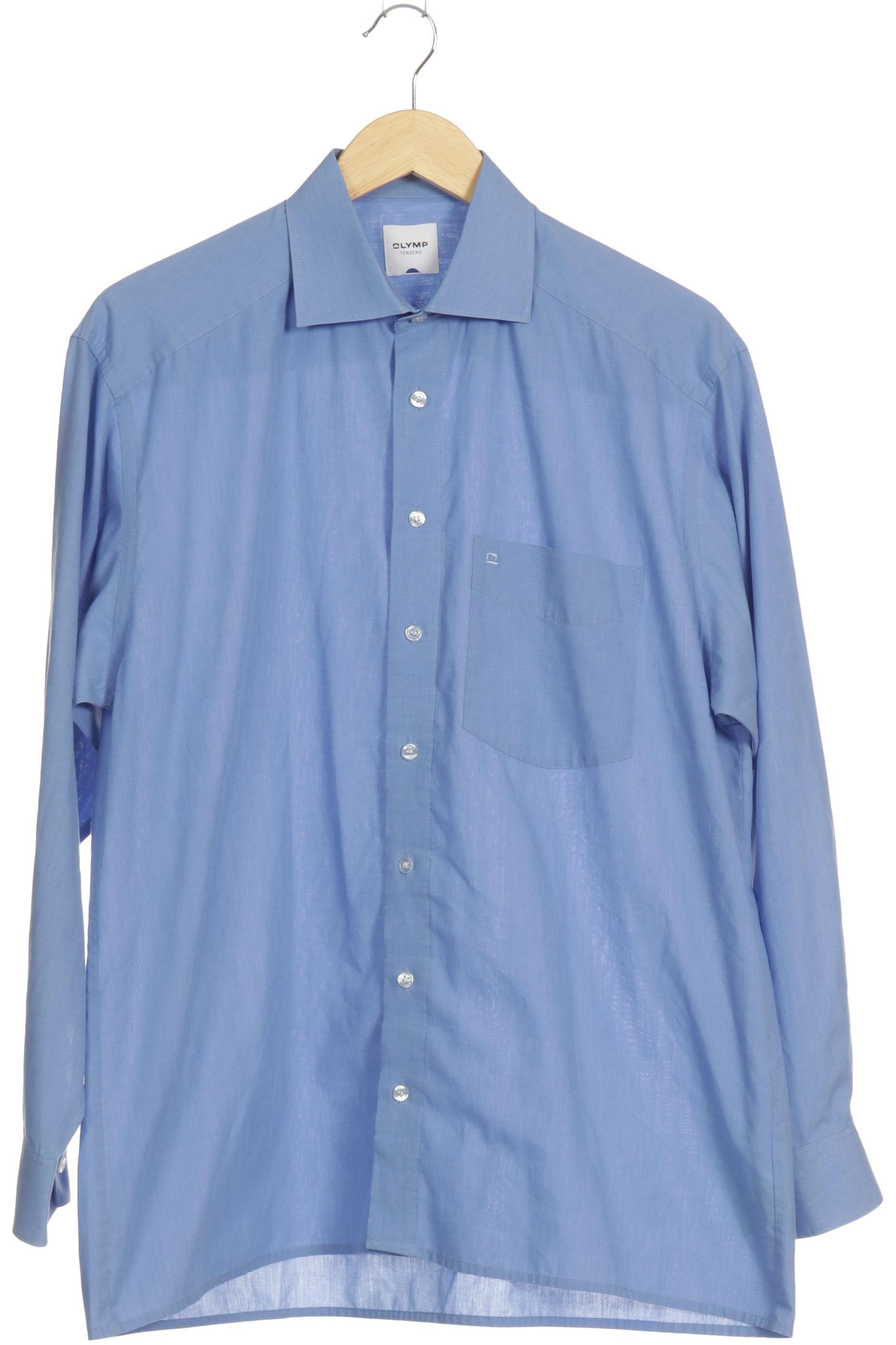

Olymp Herren Hemd, blau, Gr.