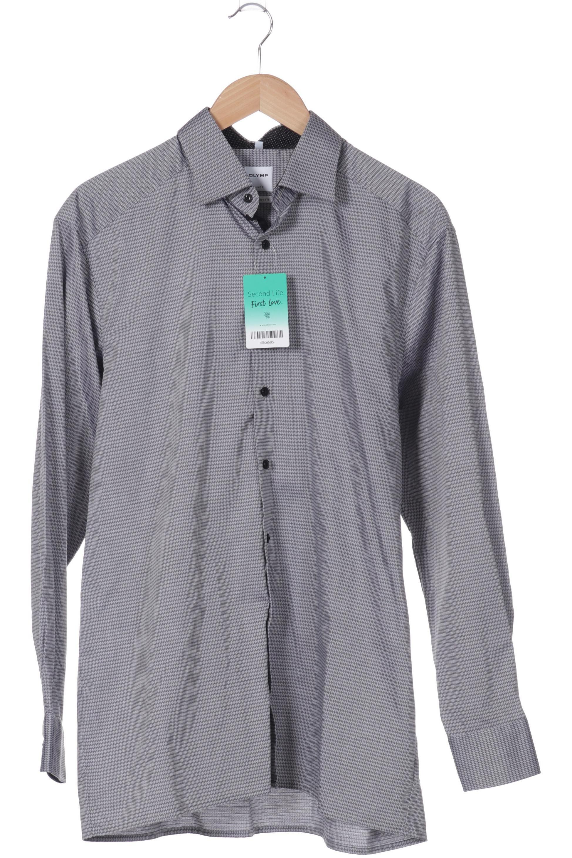 

Olymp Herren Hemd, grau, Gr.