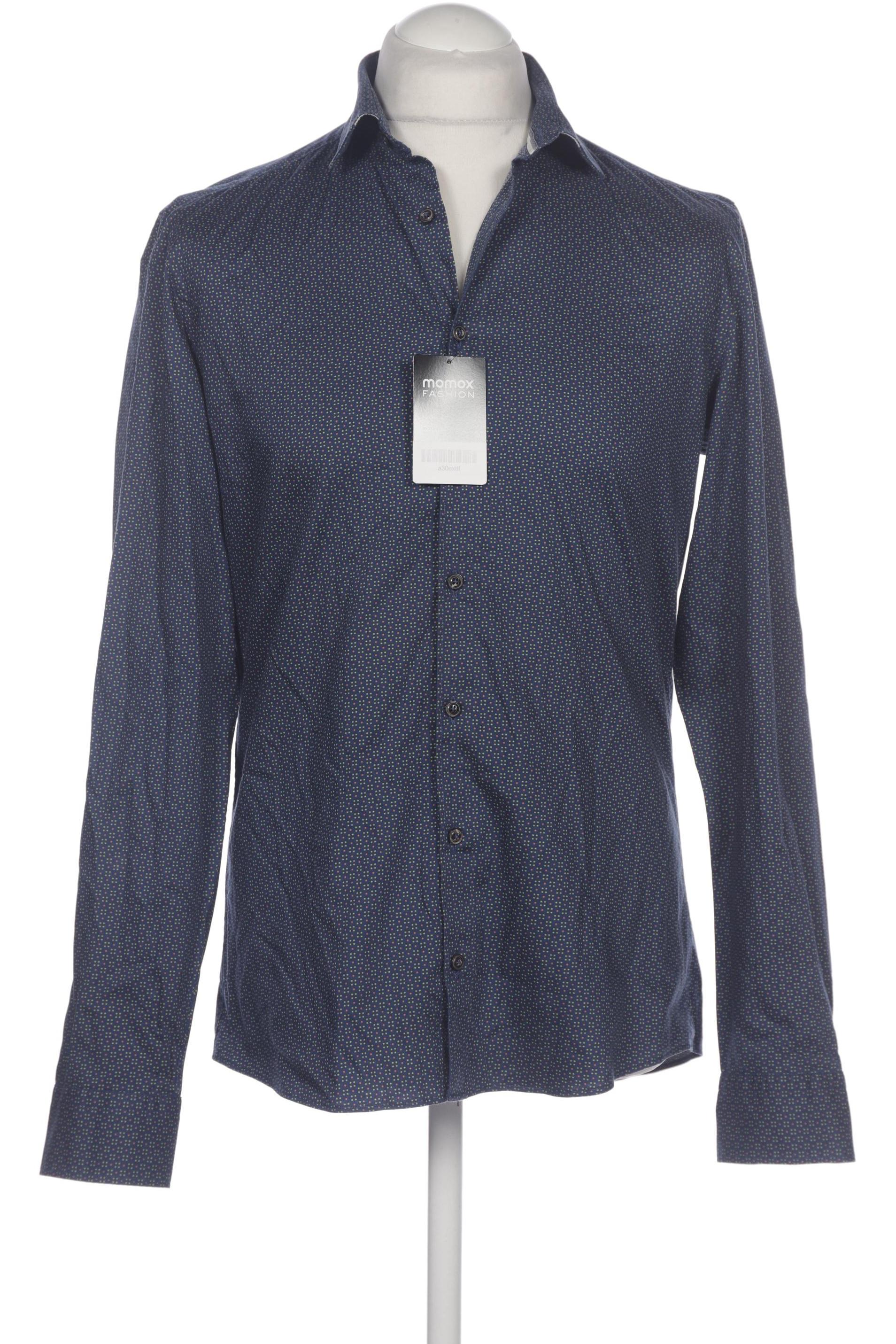 

Olymp Herren Hemd, marineblau, Gr. 48