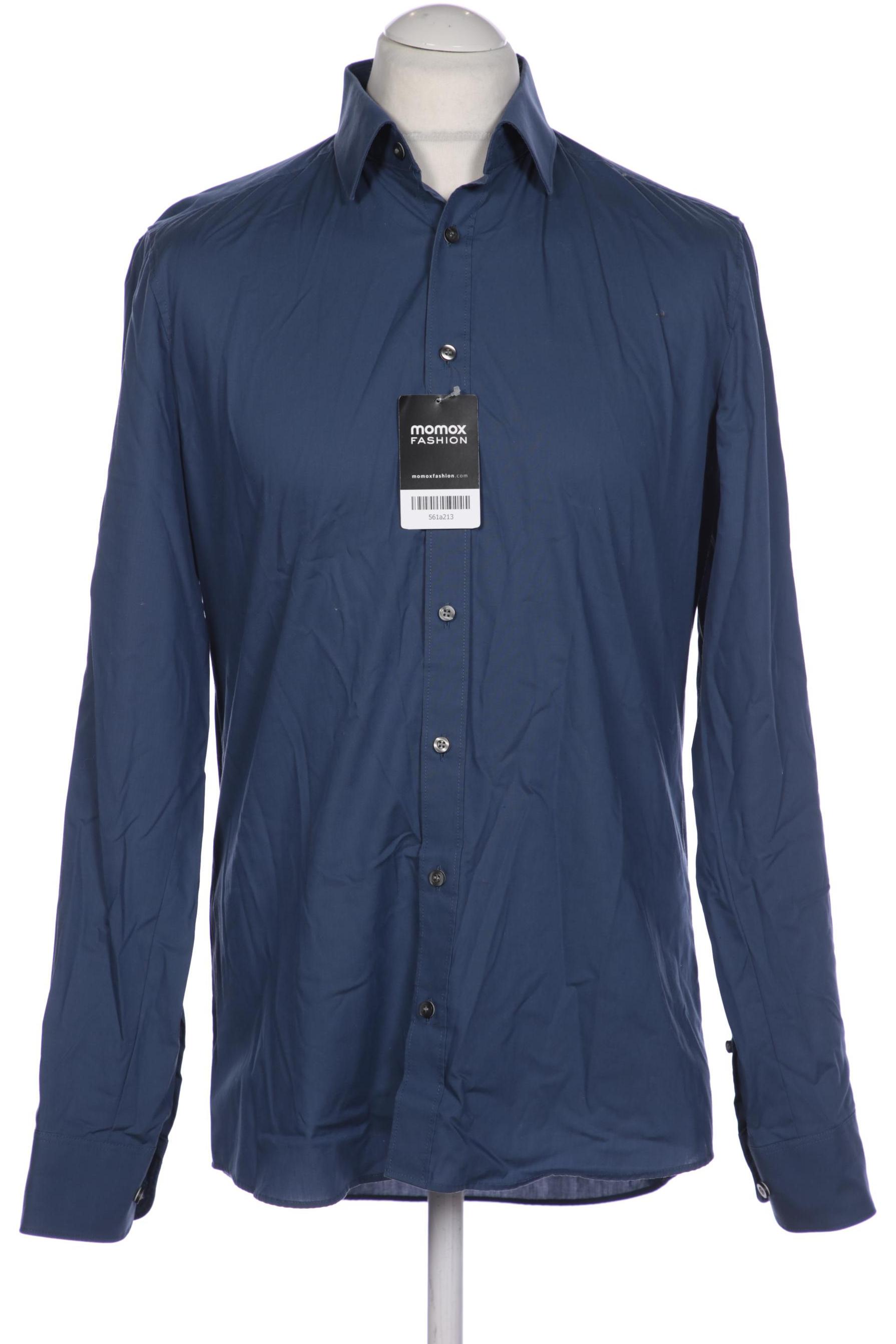 

Olymp Herren Hemd, marineblau, Gr. 52