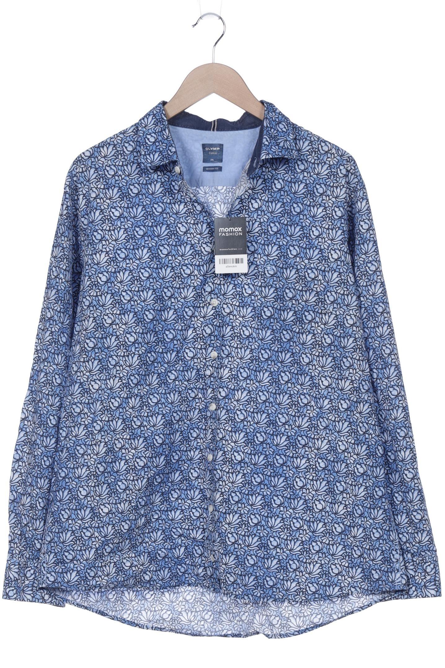 

Olymp Herren Hemd, blau, Gr. 56