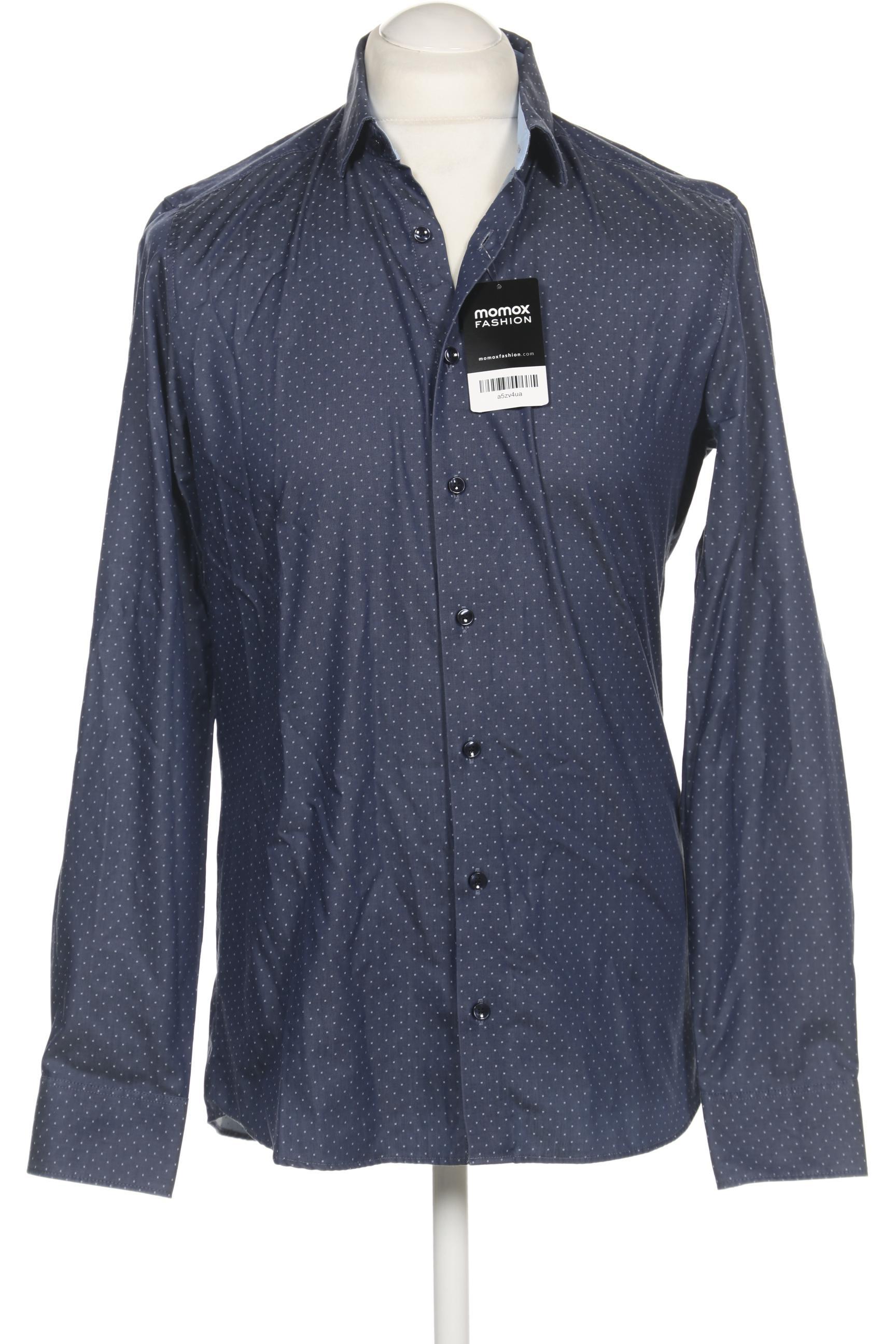 

Olymp Herren Hemd, marineblau, Gr. 48