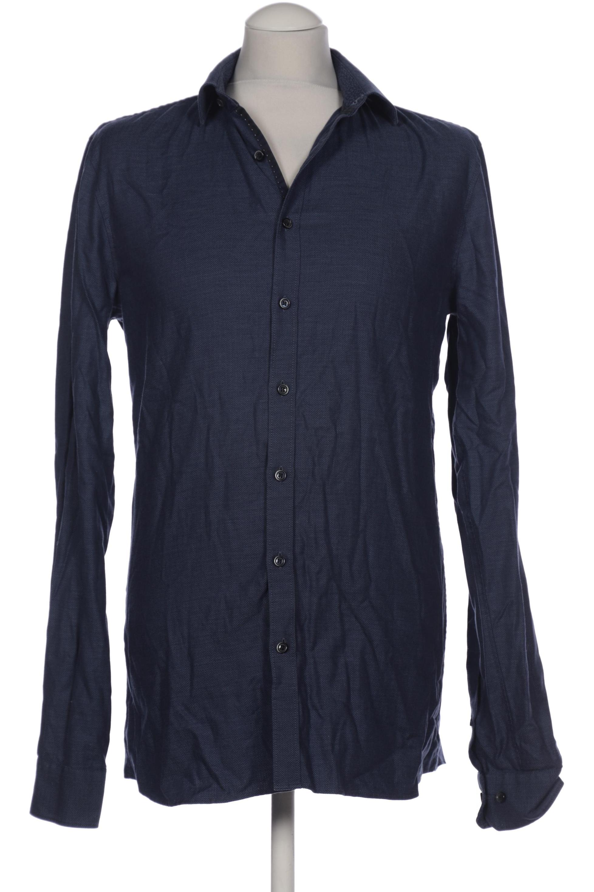 

Olymp Herren Hemd, marineblau, Gr. 48