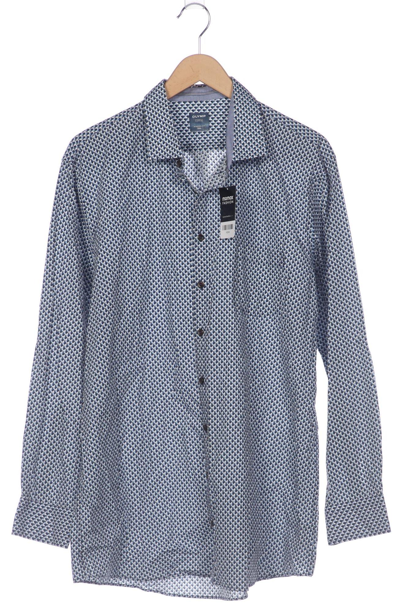 

Olymp Herren Hemd, blau, Gr. 56