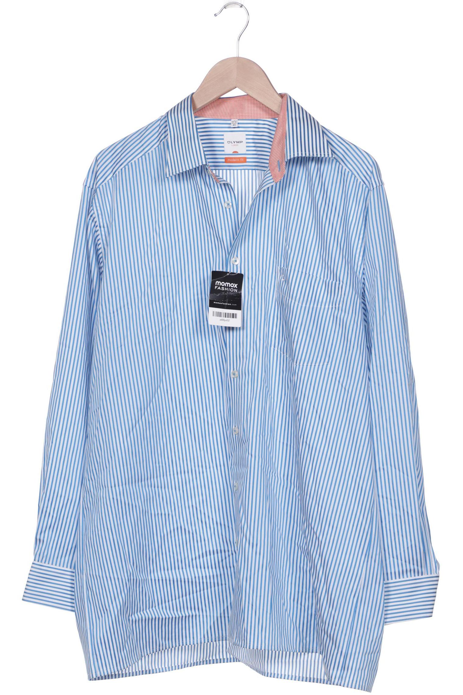 

Olymp Herren Hemd, blau