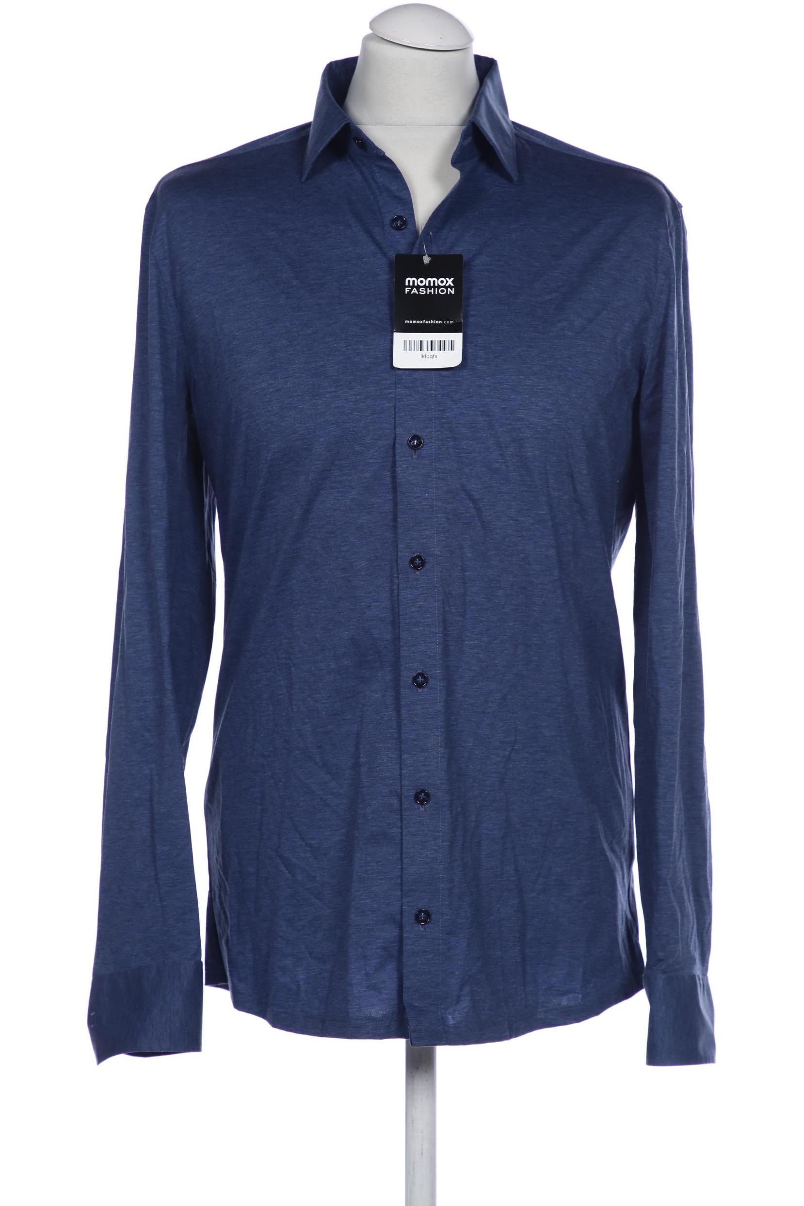 

Olymp Herren Hemd, blau