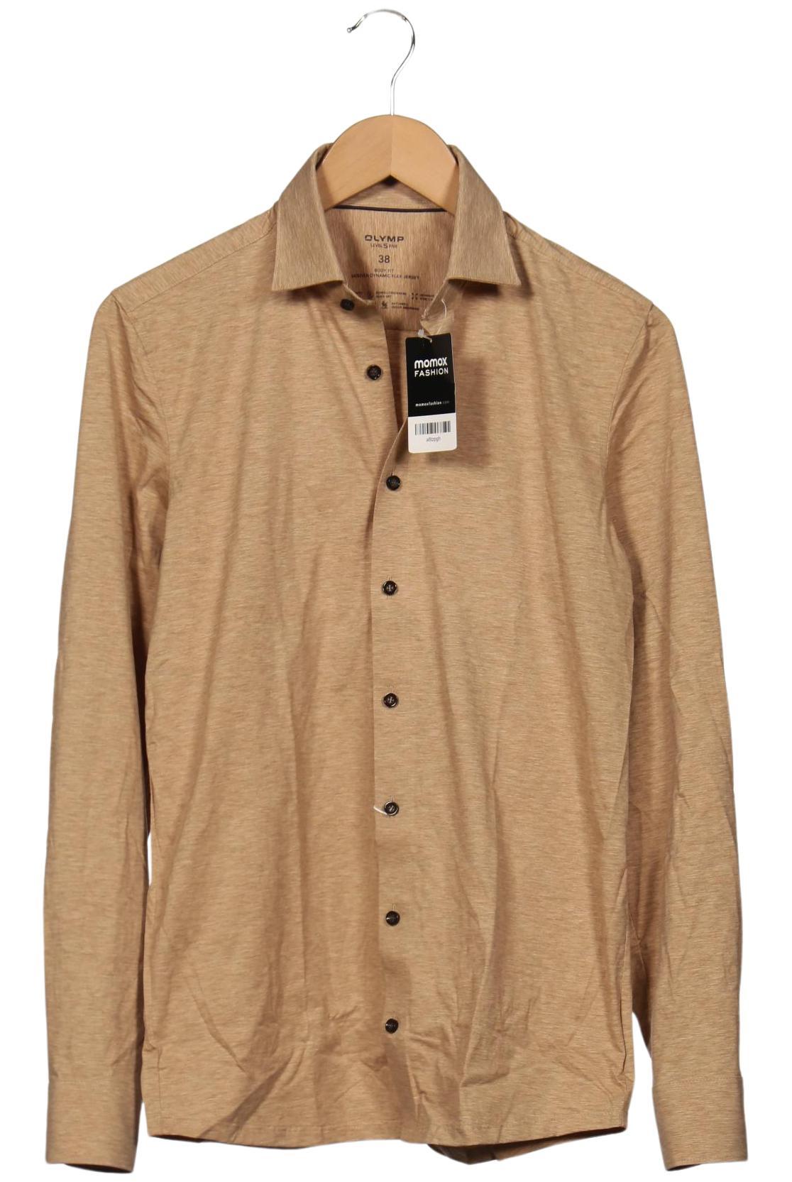 

Olymp Herren Hemd, beige, Gr. 46
