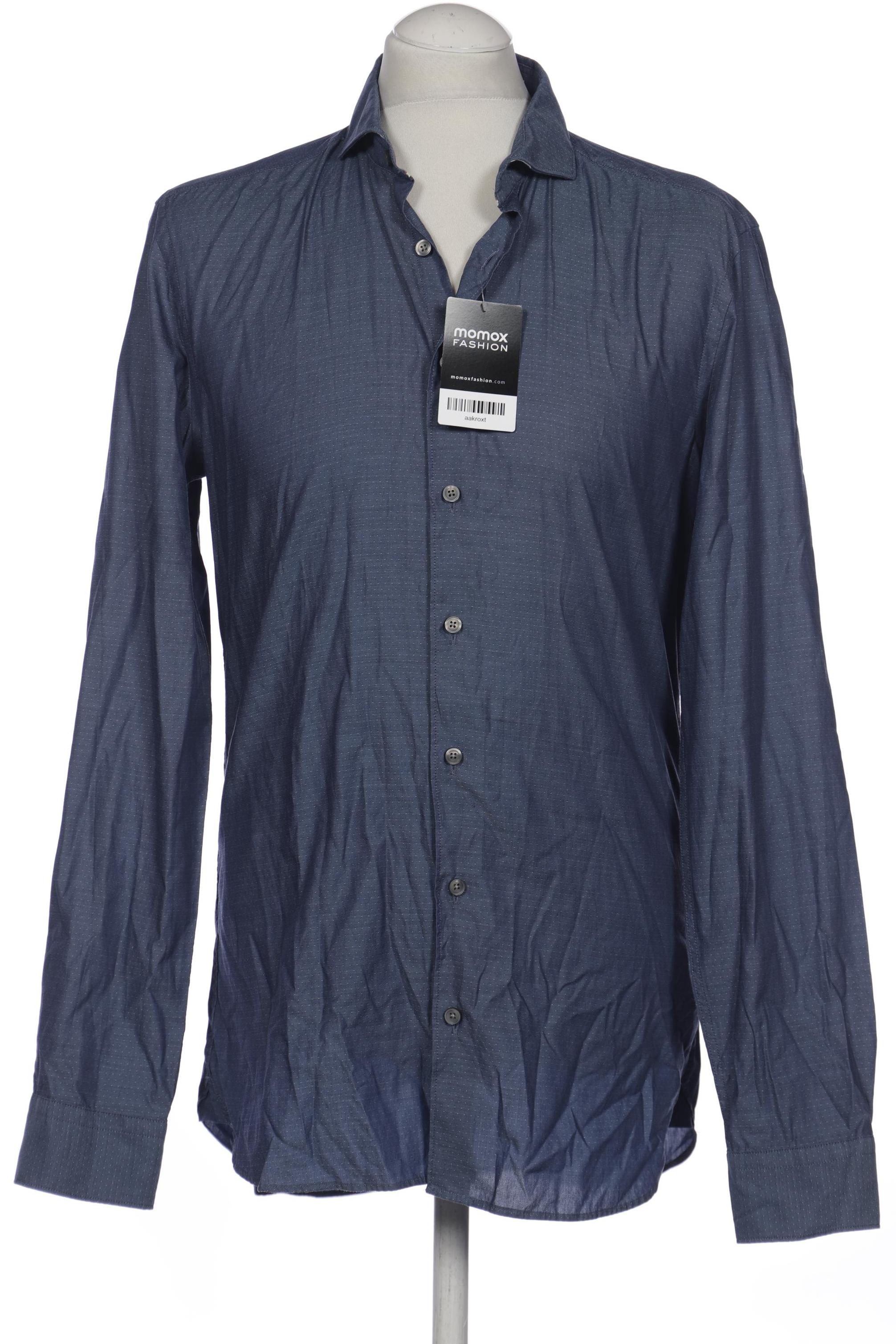 

Olymp Herren Hemd, blau