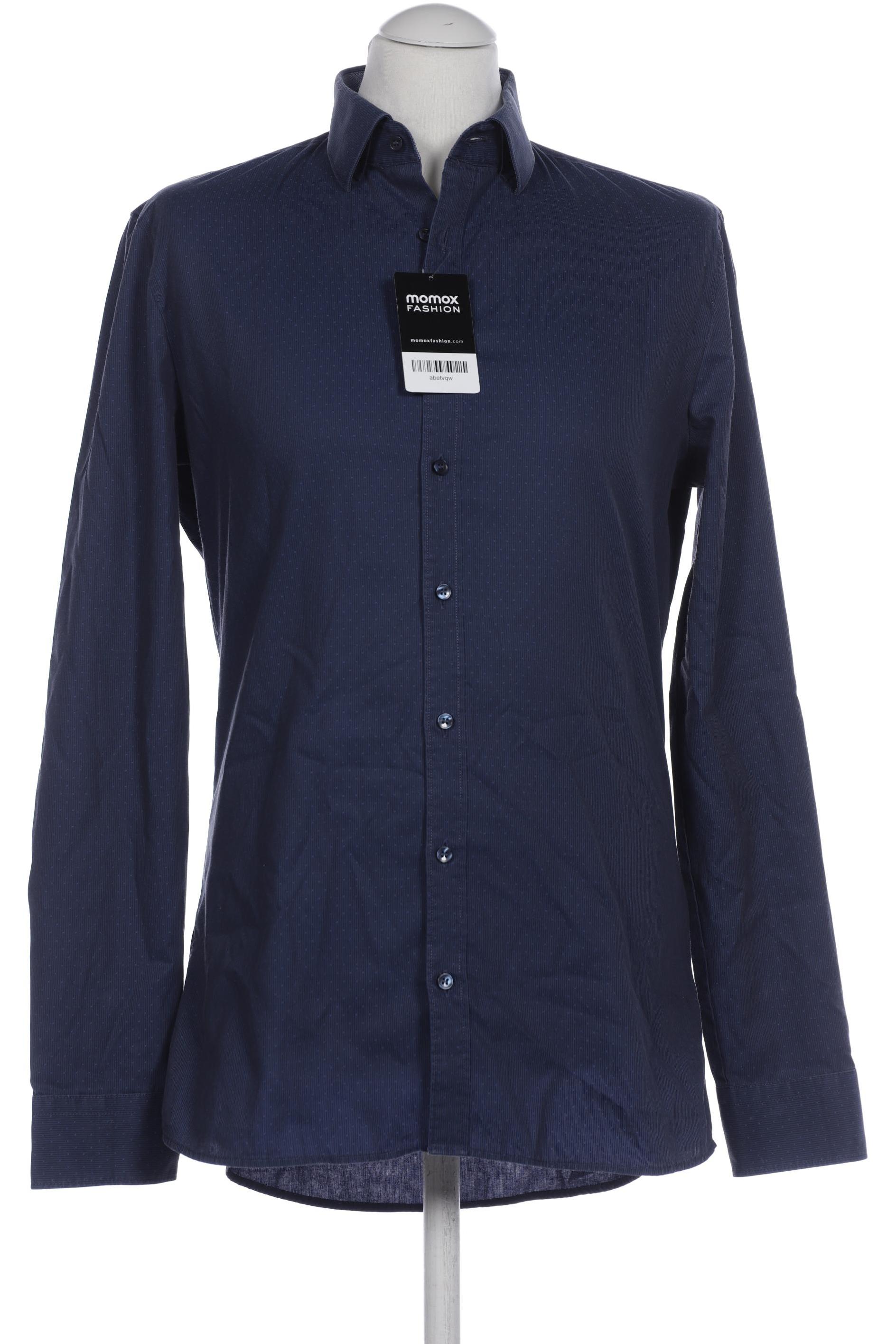 

Olymp Herren Hemd, marineblau, Gr. 50