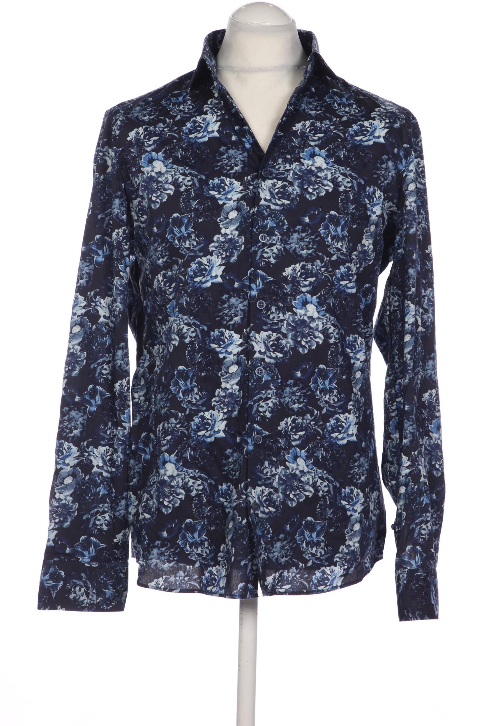 

Olymp Herren Hemd, marineblau