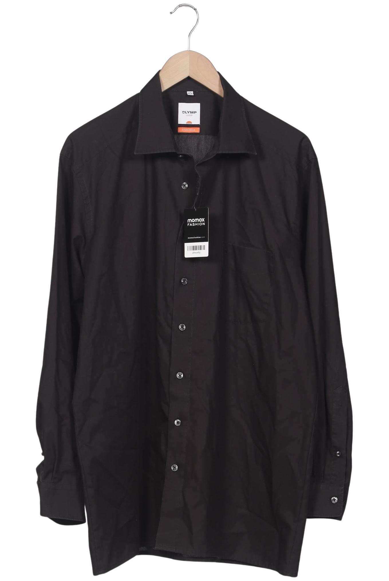 Thumbnail - Olymp Herren Hemd, schwarz, Gr. 56