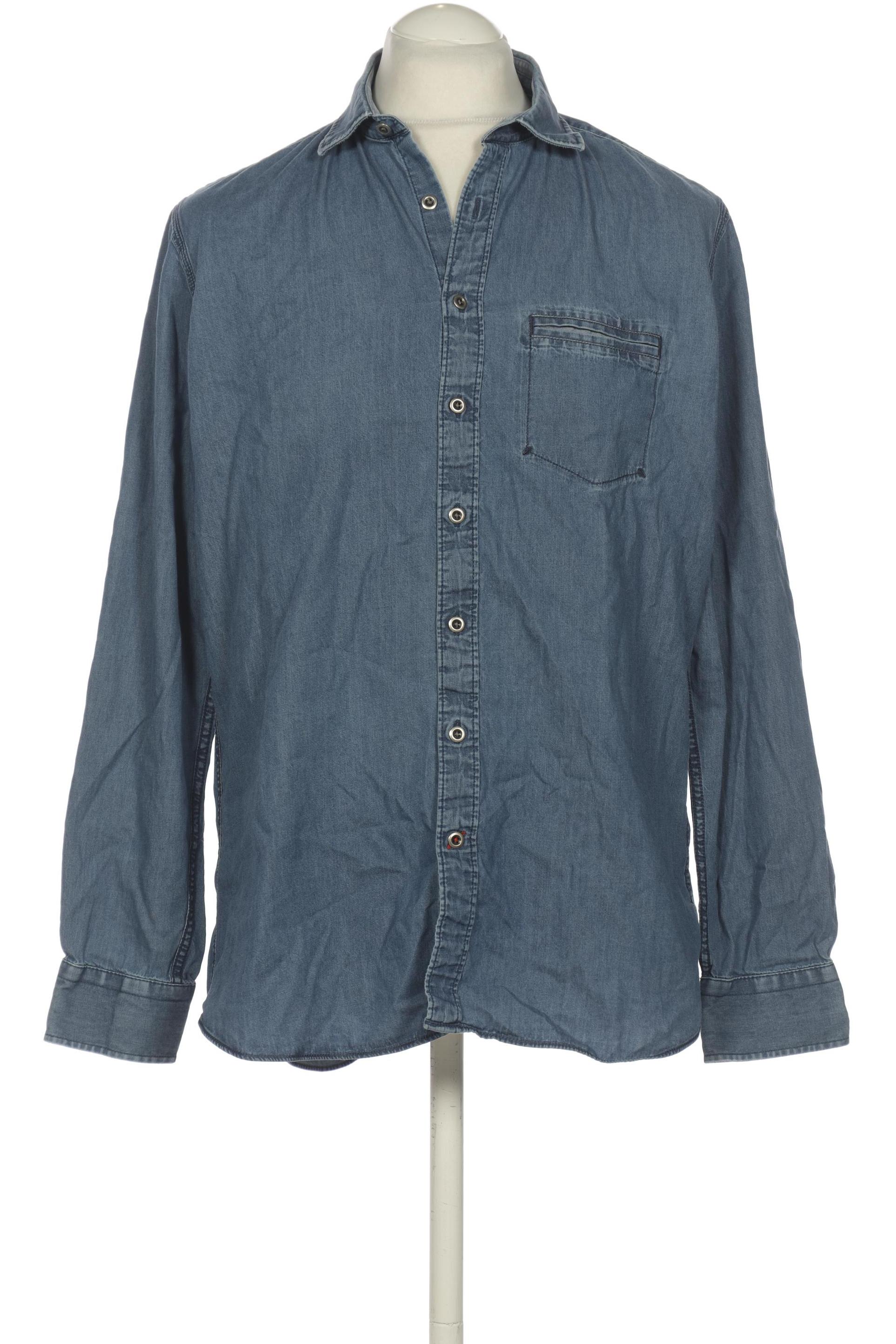 

Olymp Herren Hemd, blau
