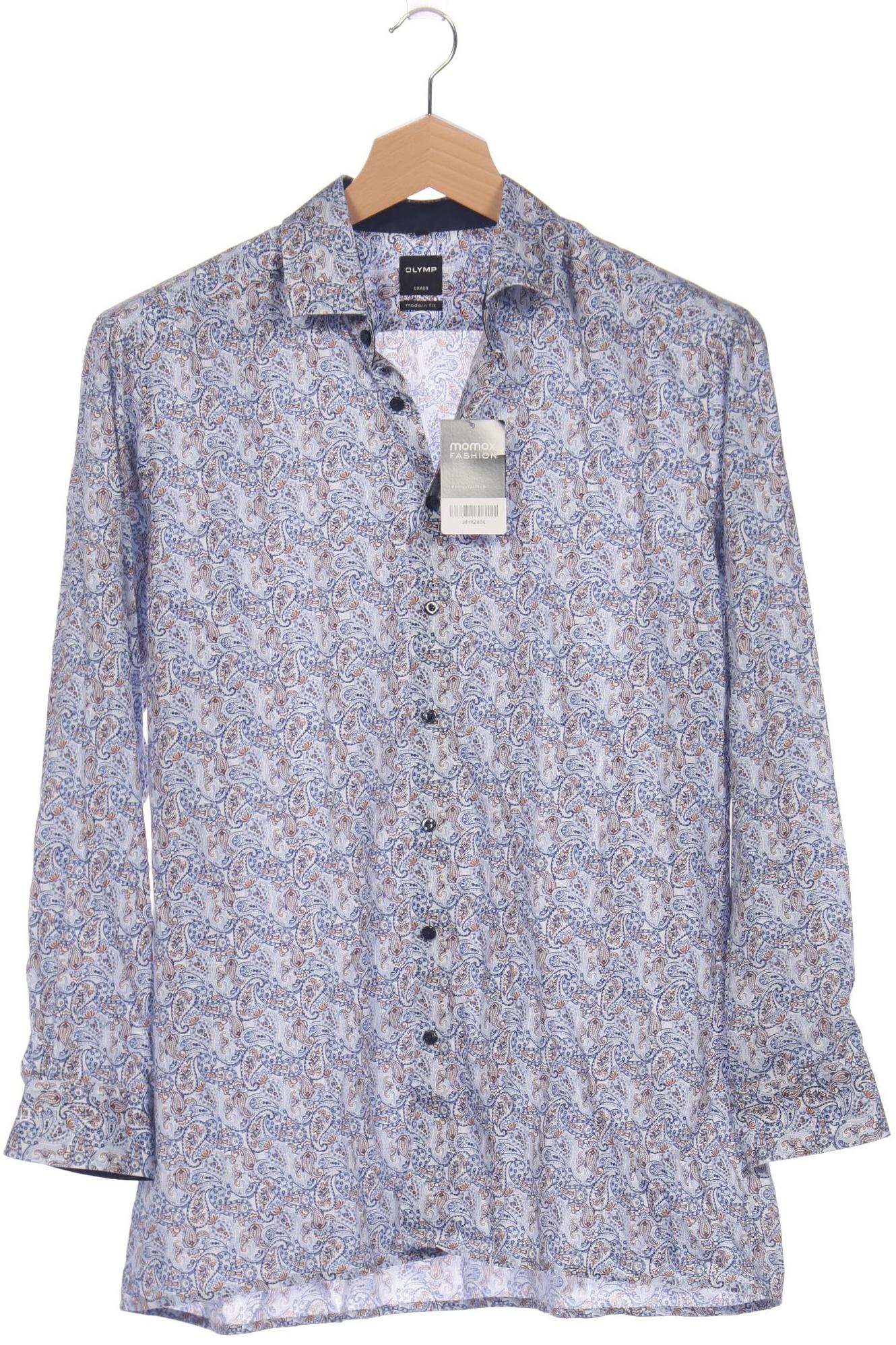 

Olymp Herren Hemd, blau, Gr. 56