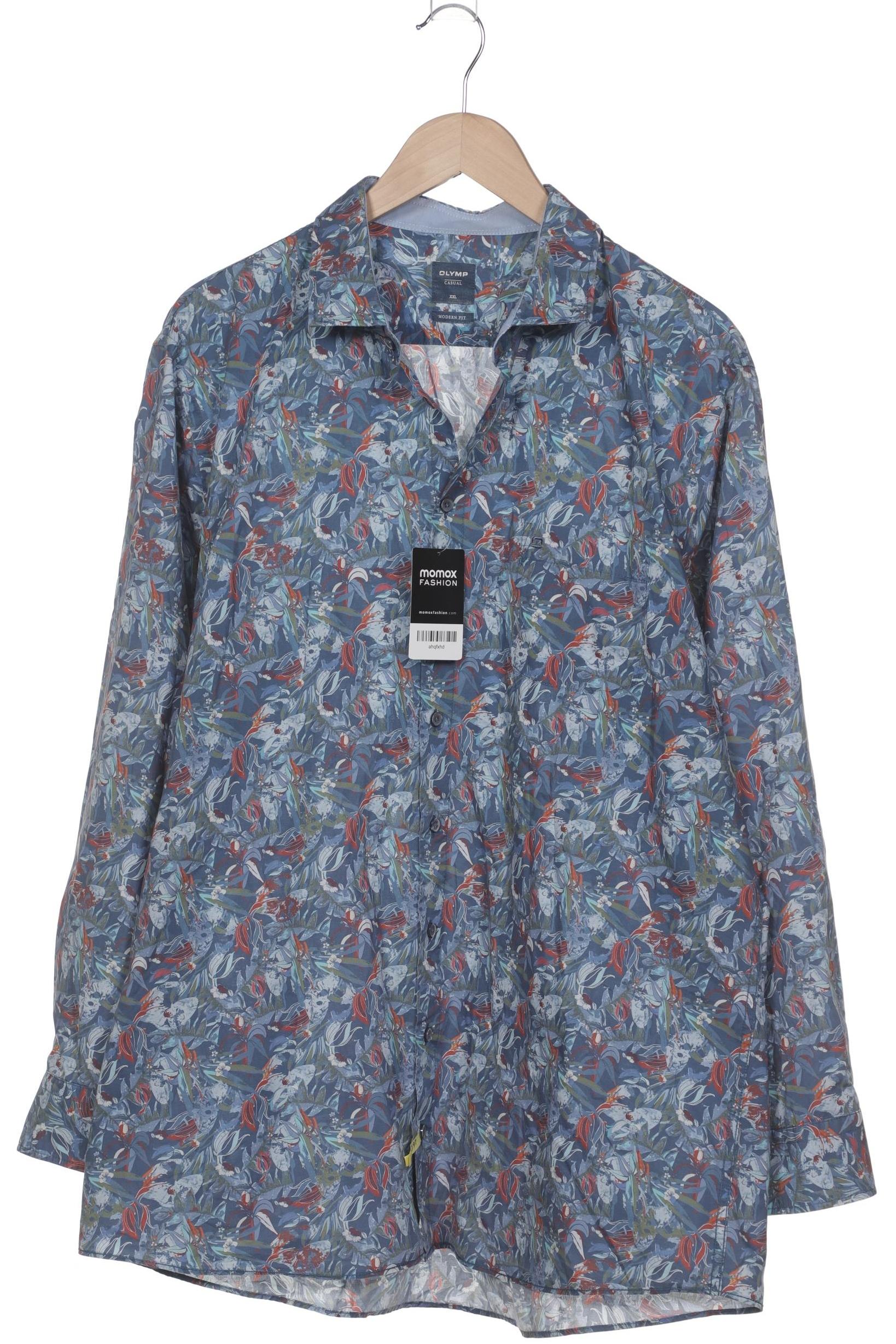 

Olymp Herren Hemd, blau, Gr. 56
