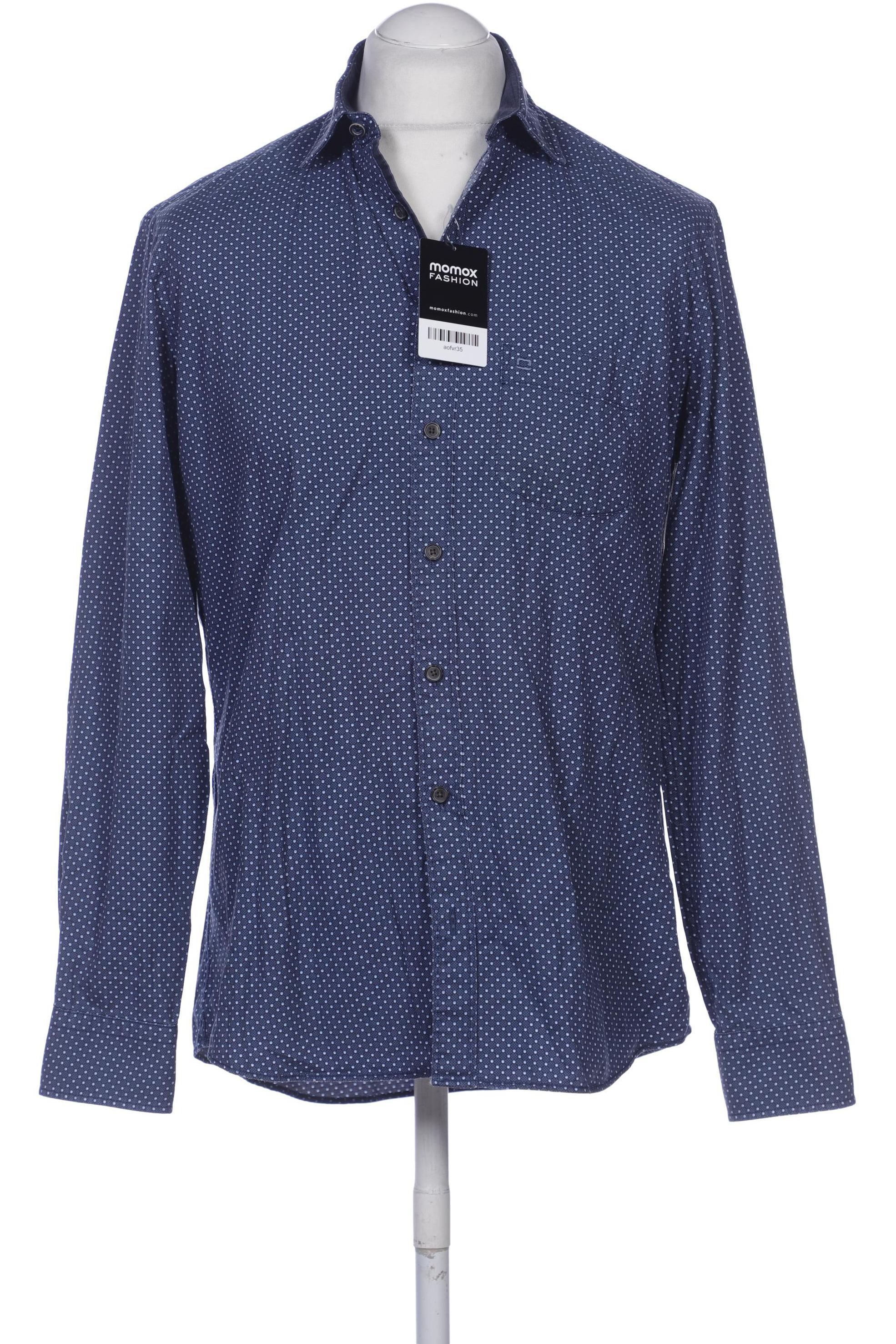 

Olymp Herren Hemd, marineblau, Gr. 48