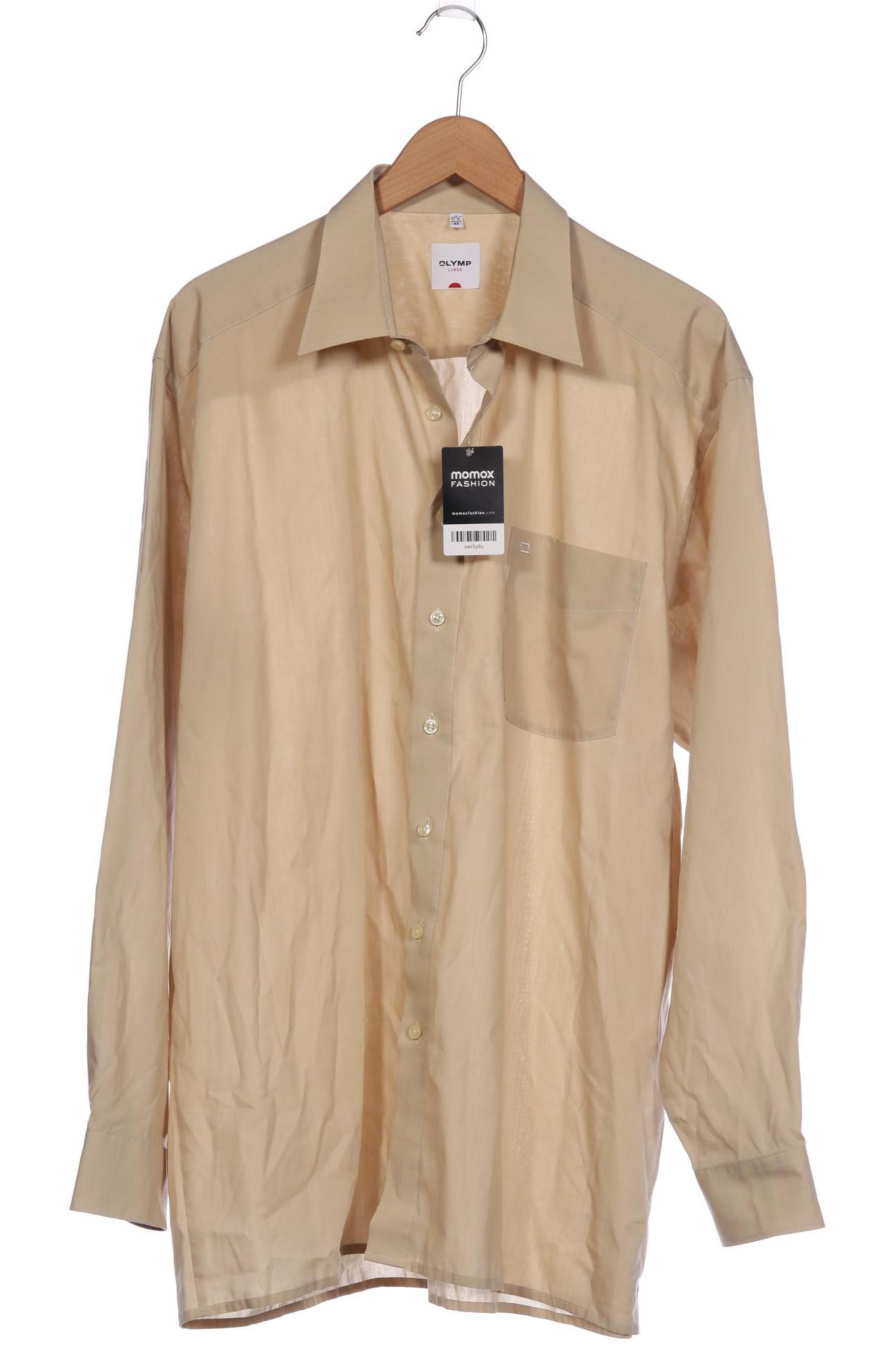 

Olymp Herren Hemd, beige, Gr. 56