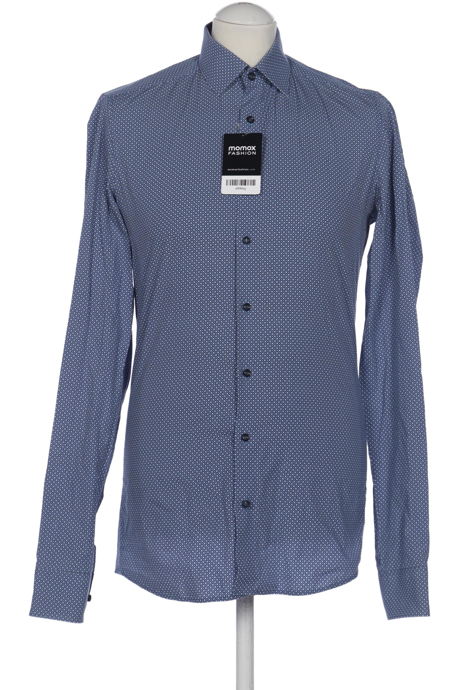 

Olymp Herren Hemd, blau