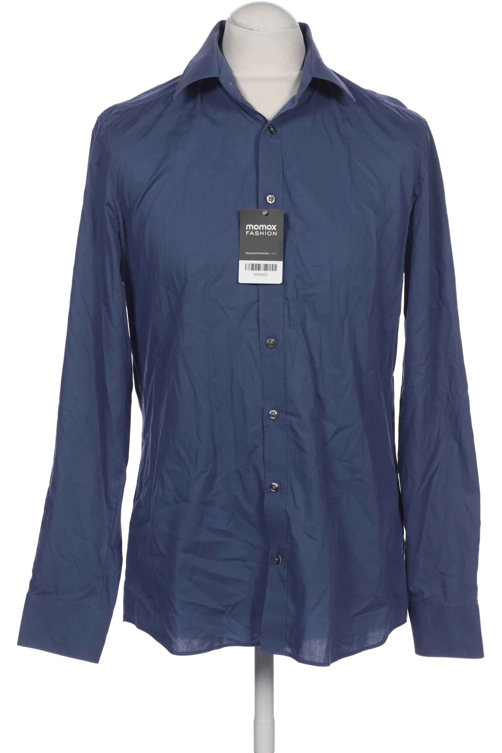 

Olymp Herren Hemd, blau