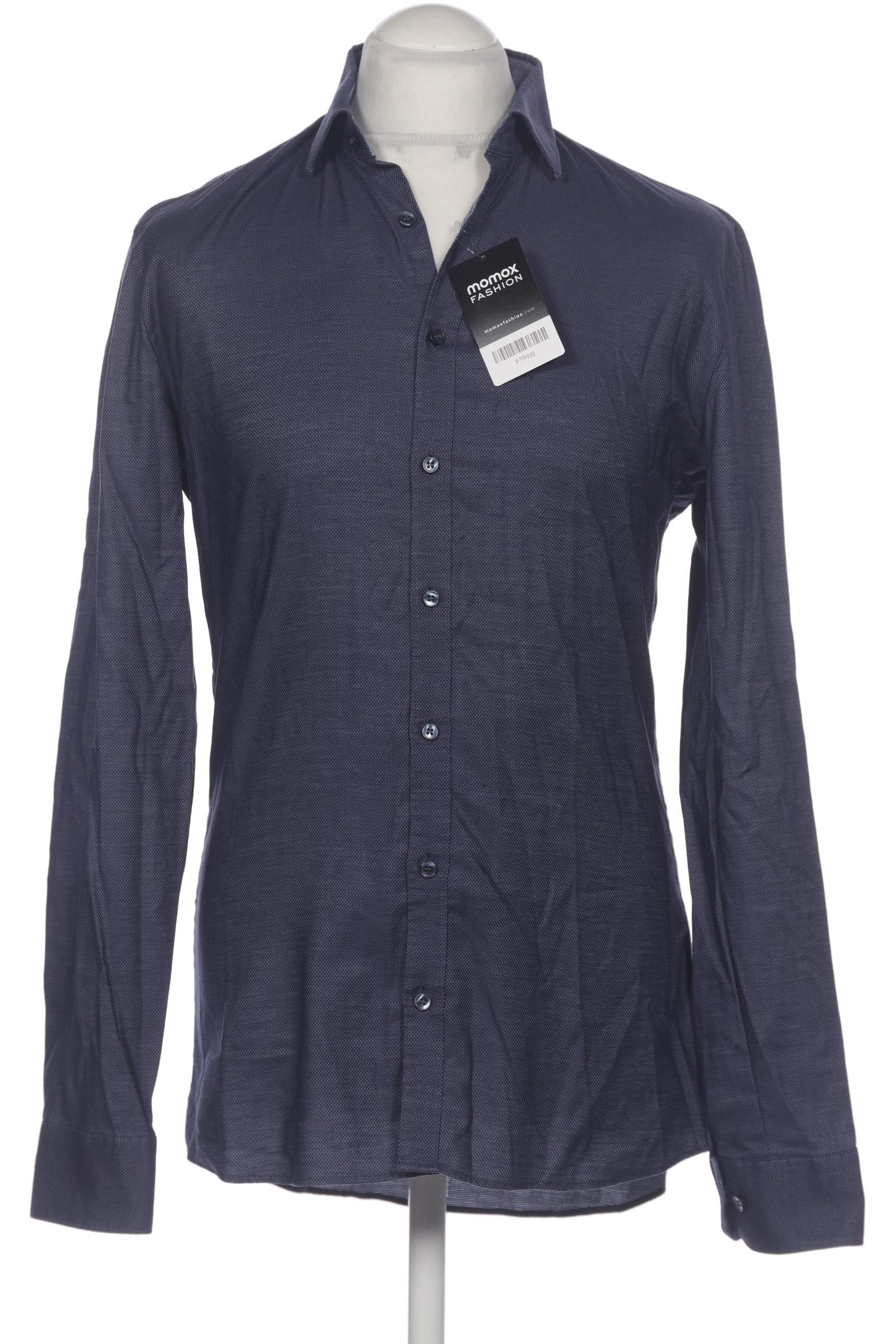 

Olymp Herren Hemd, marineblau, Gr. 48