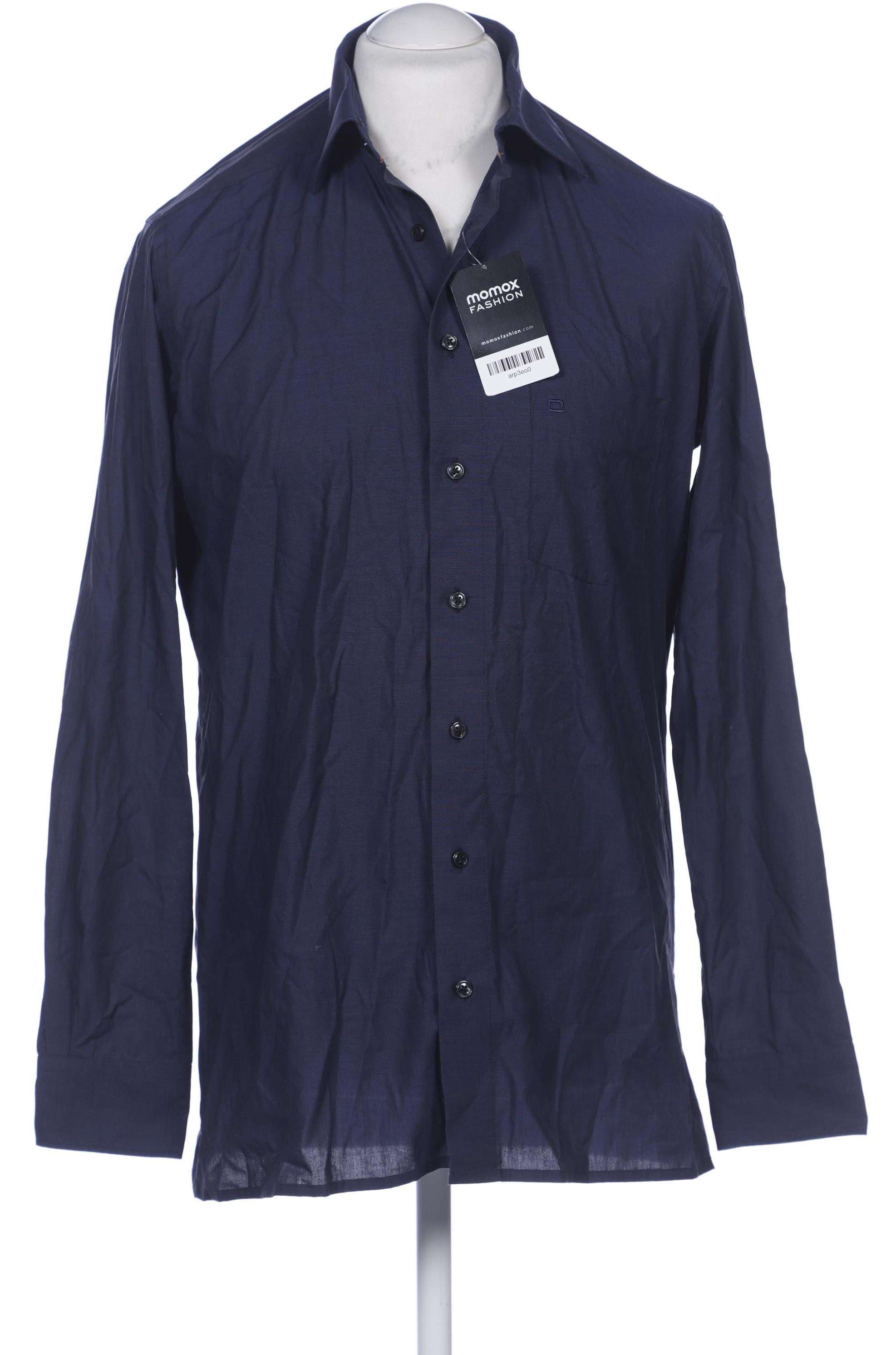 

Olymp Herren Hemd, marineblau, Gr. 50