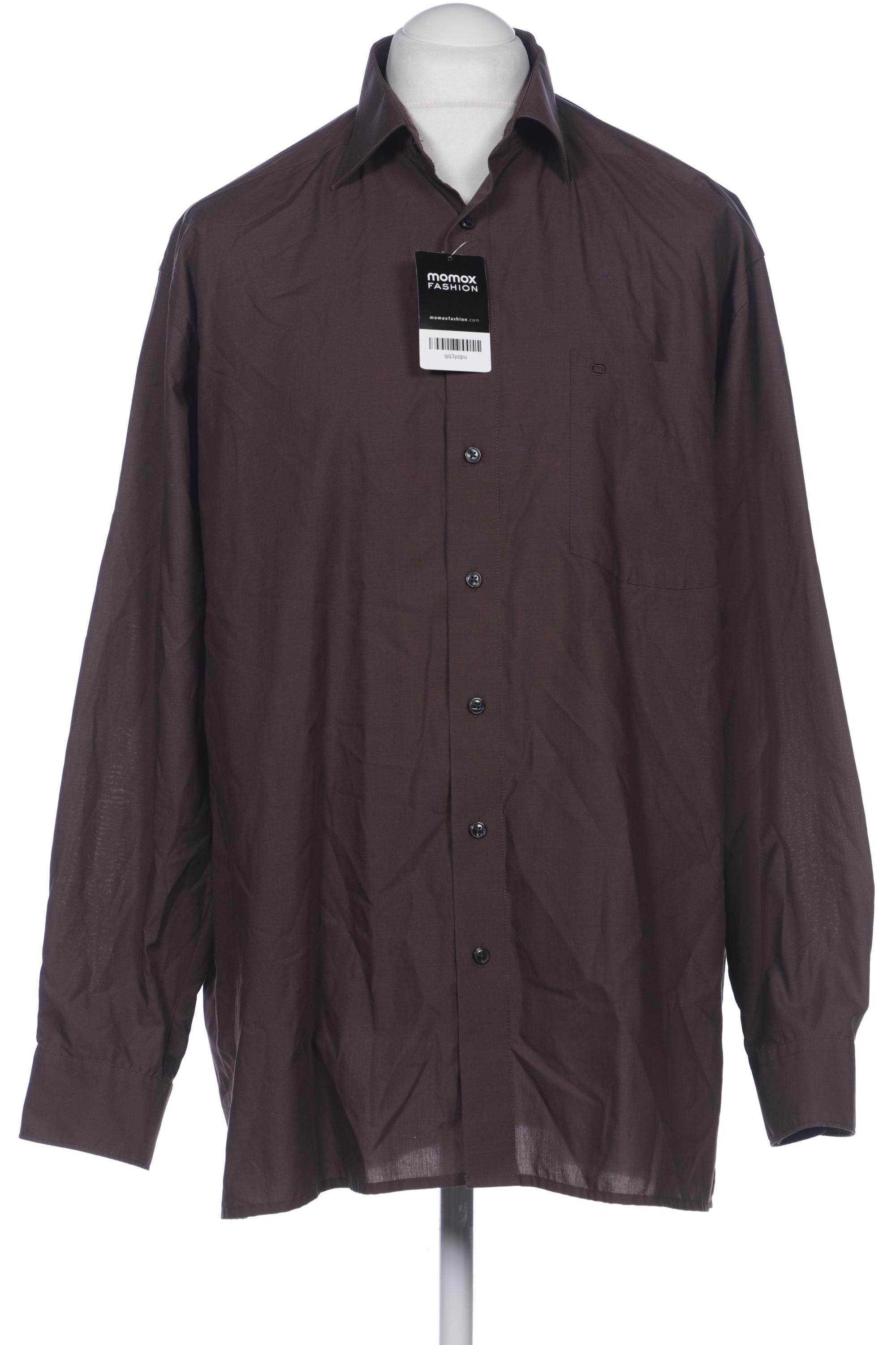 

Olymp Herren Hemd, braun, Gr. 54