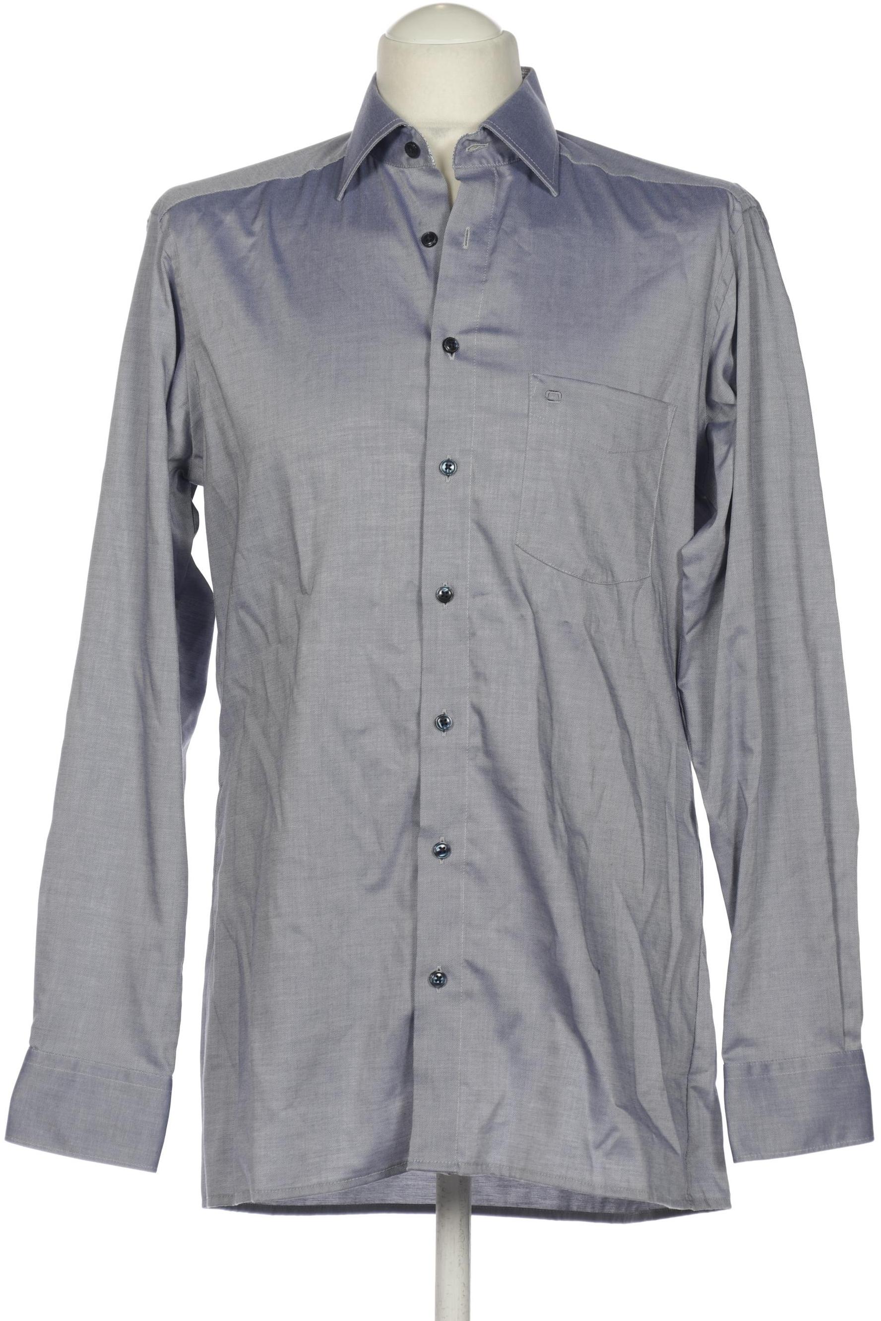 

Olymp Herren Hemd, blau