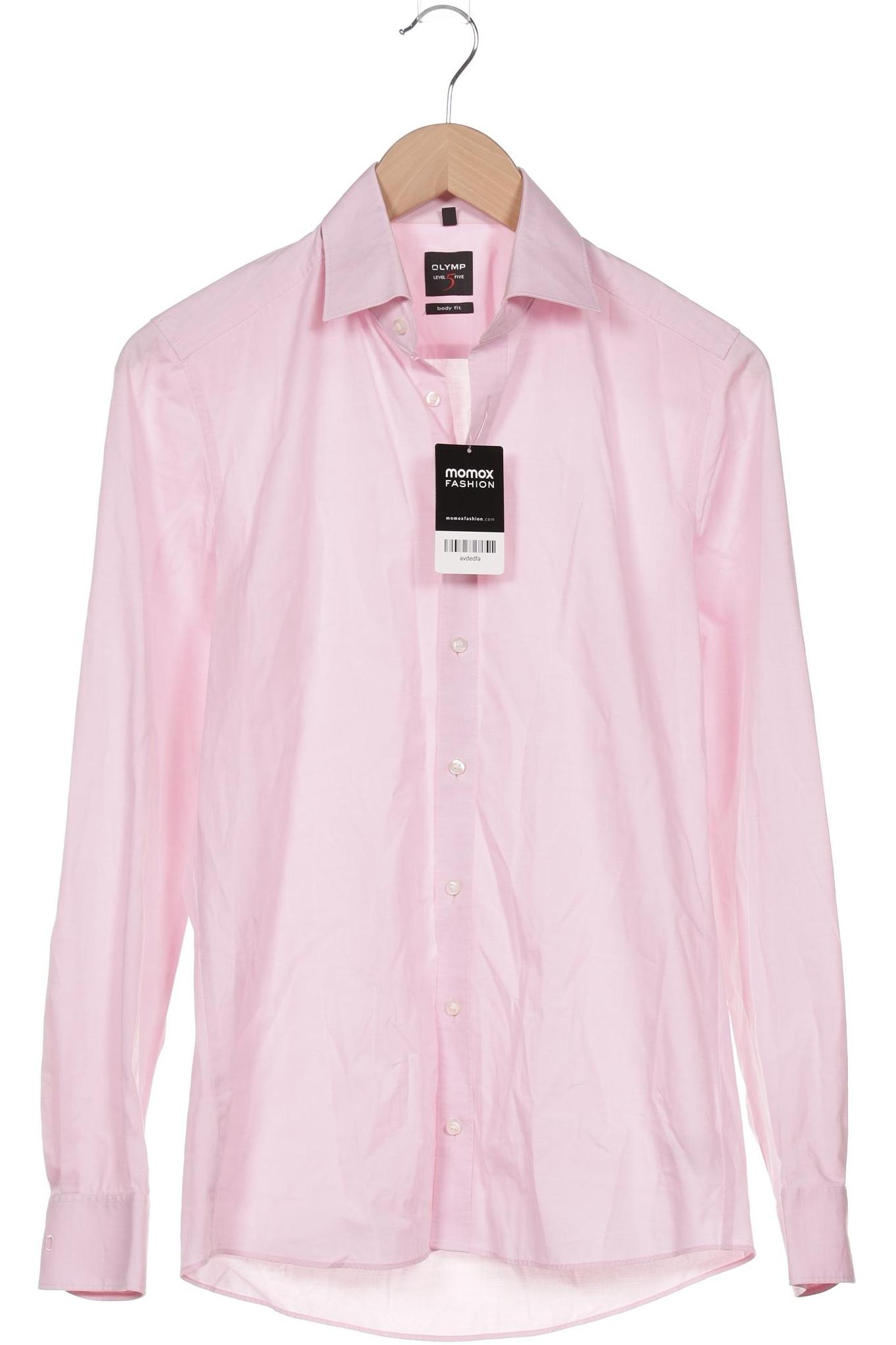 

Olymp Herren Hemd, pink, Gr. 44